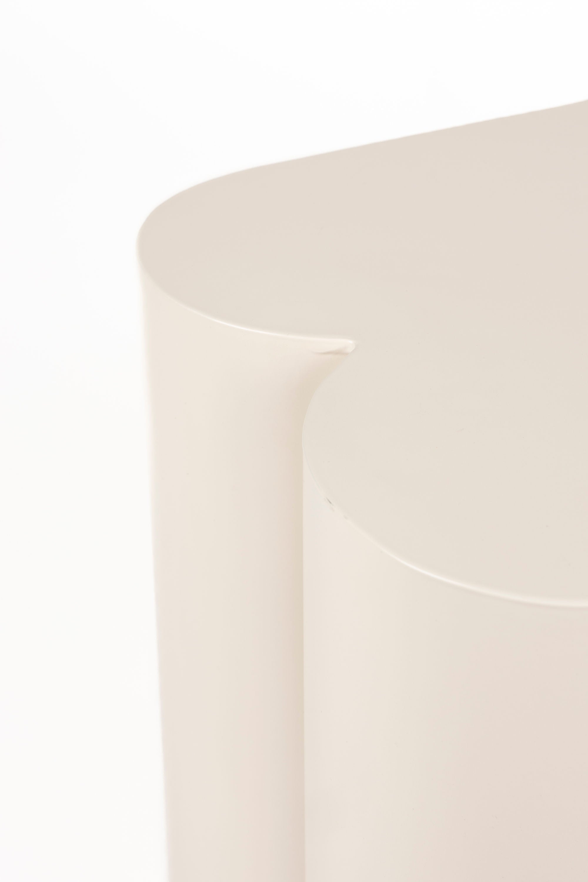 Zuiver Shape Beige Stool Side Table