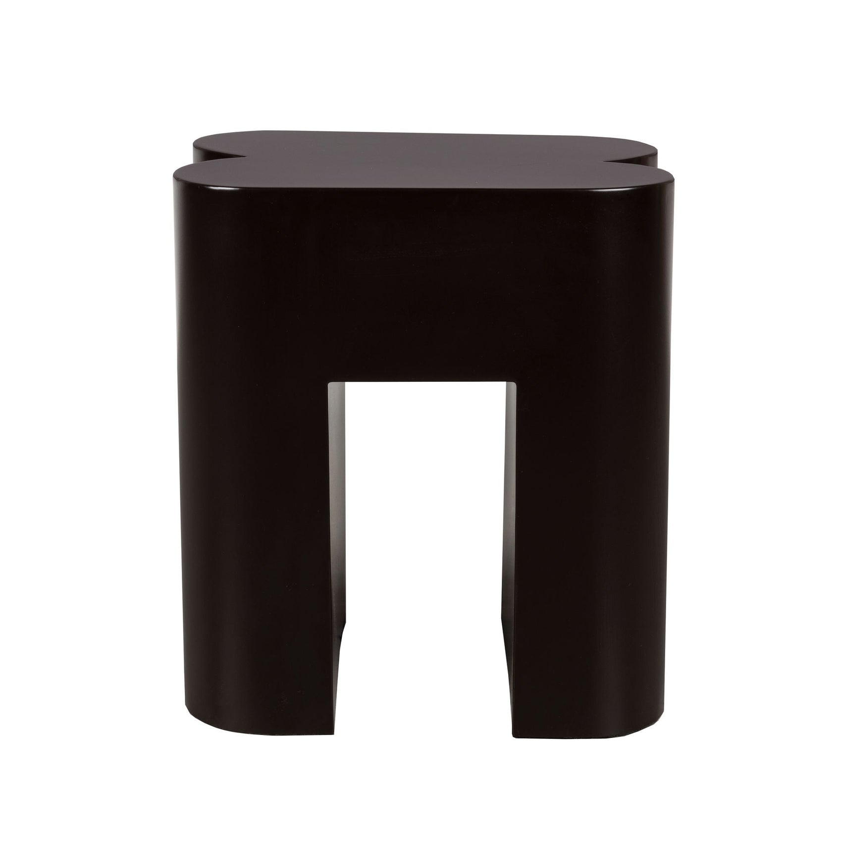 Zuiver Shape Dark Brown Stool Side Table