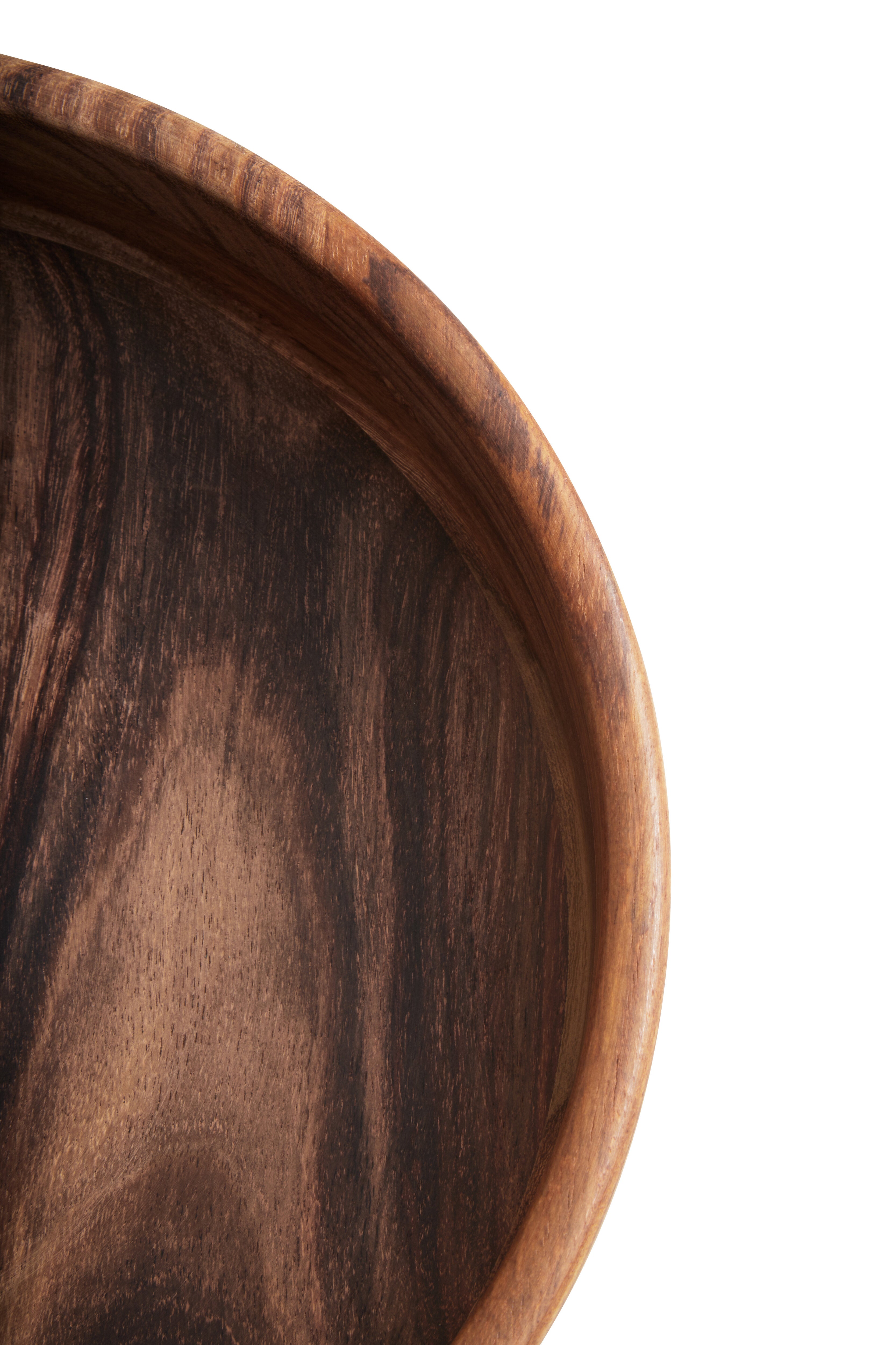 Ebury Small Round Sheesham Wood Salad Bowl