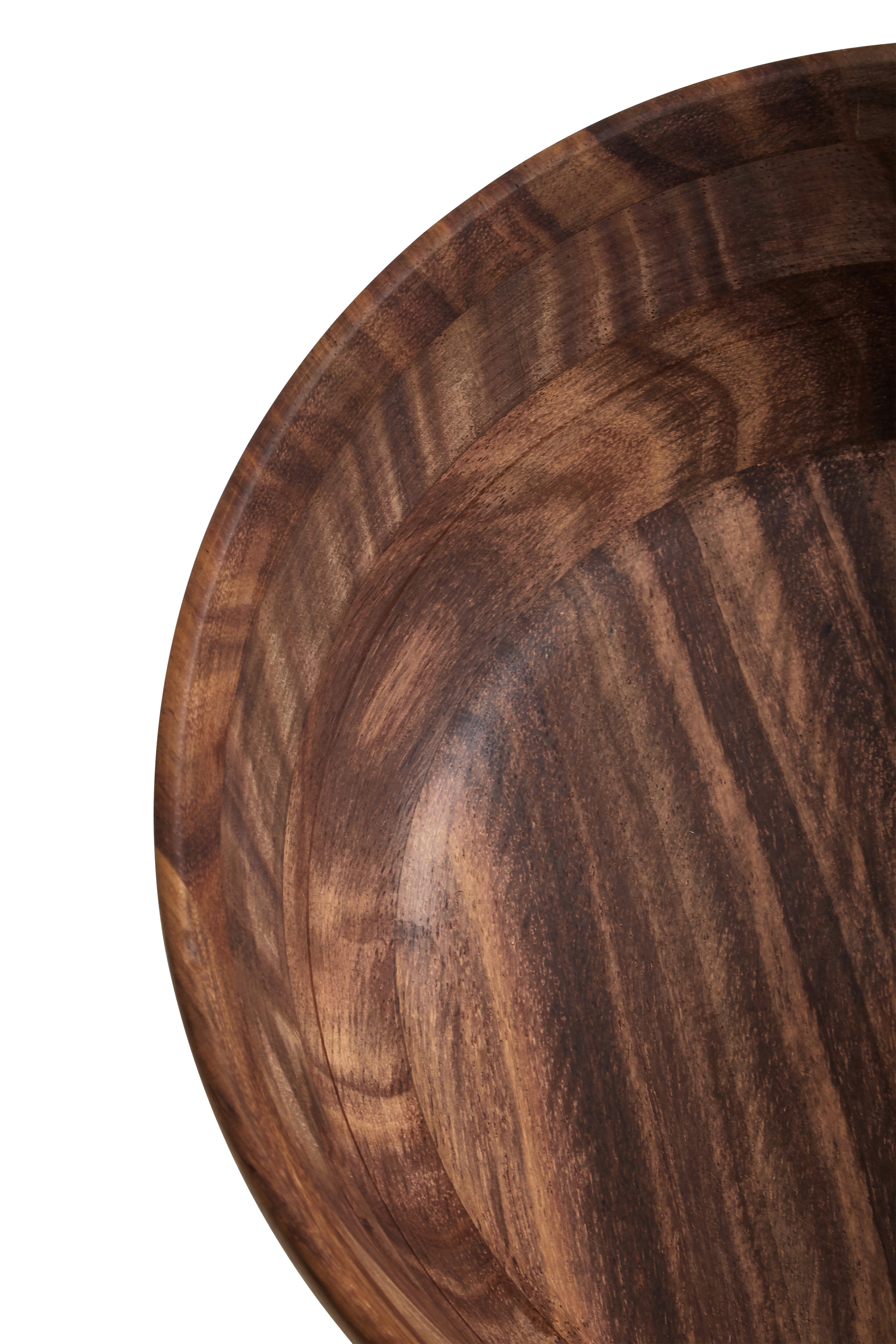 Ebury Large Round Sheesham Wood Salad Bowl
