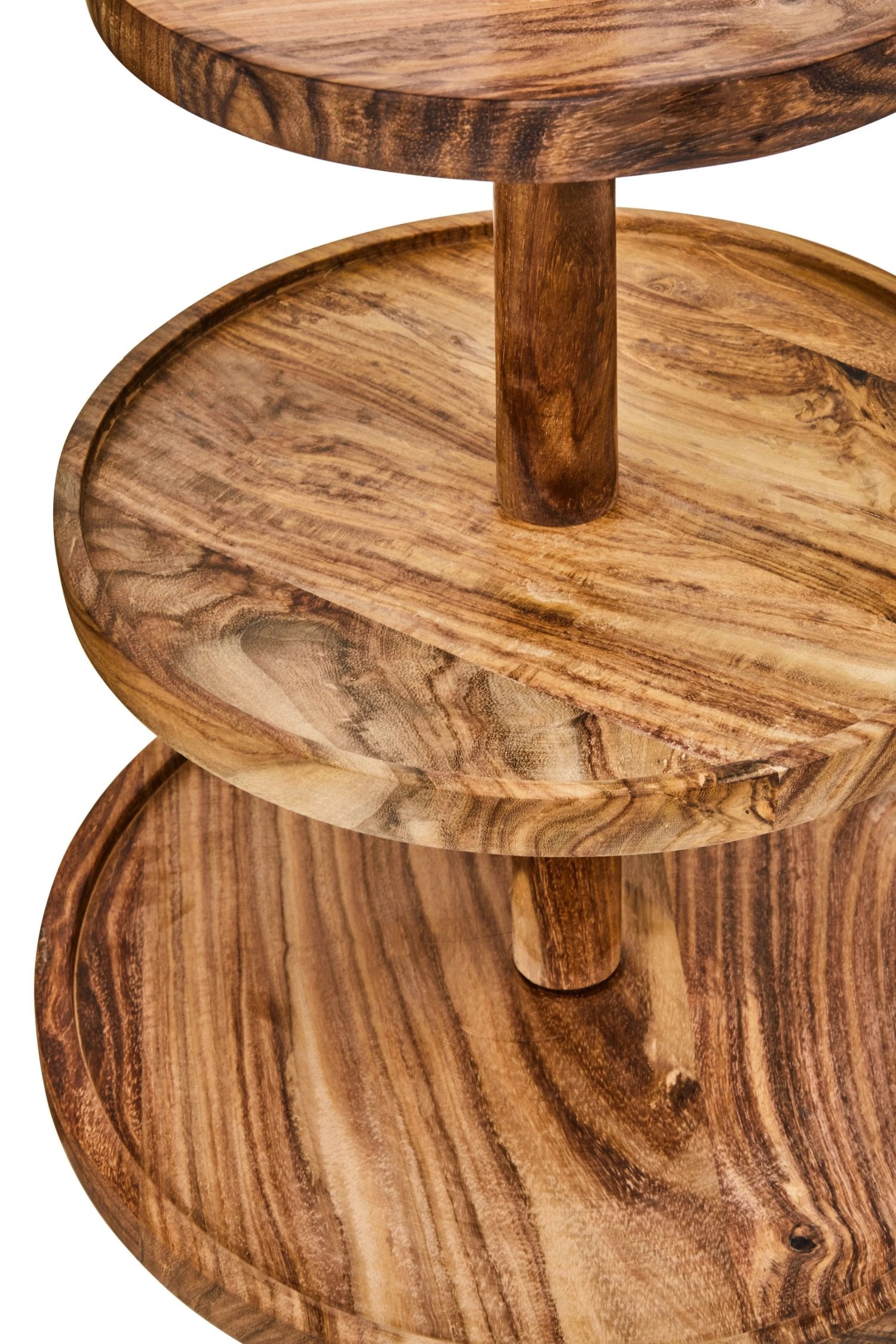 Arden Sheesham Wood 3 Tier Cake Stand