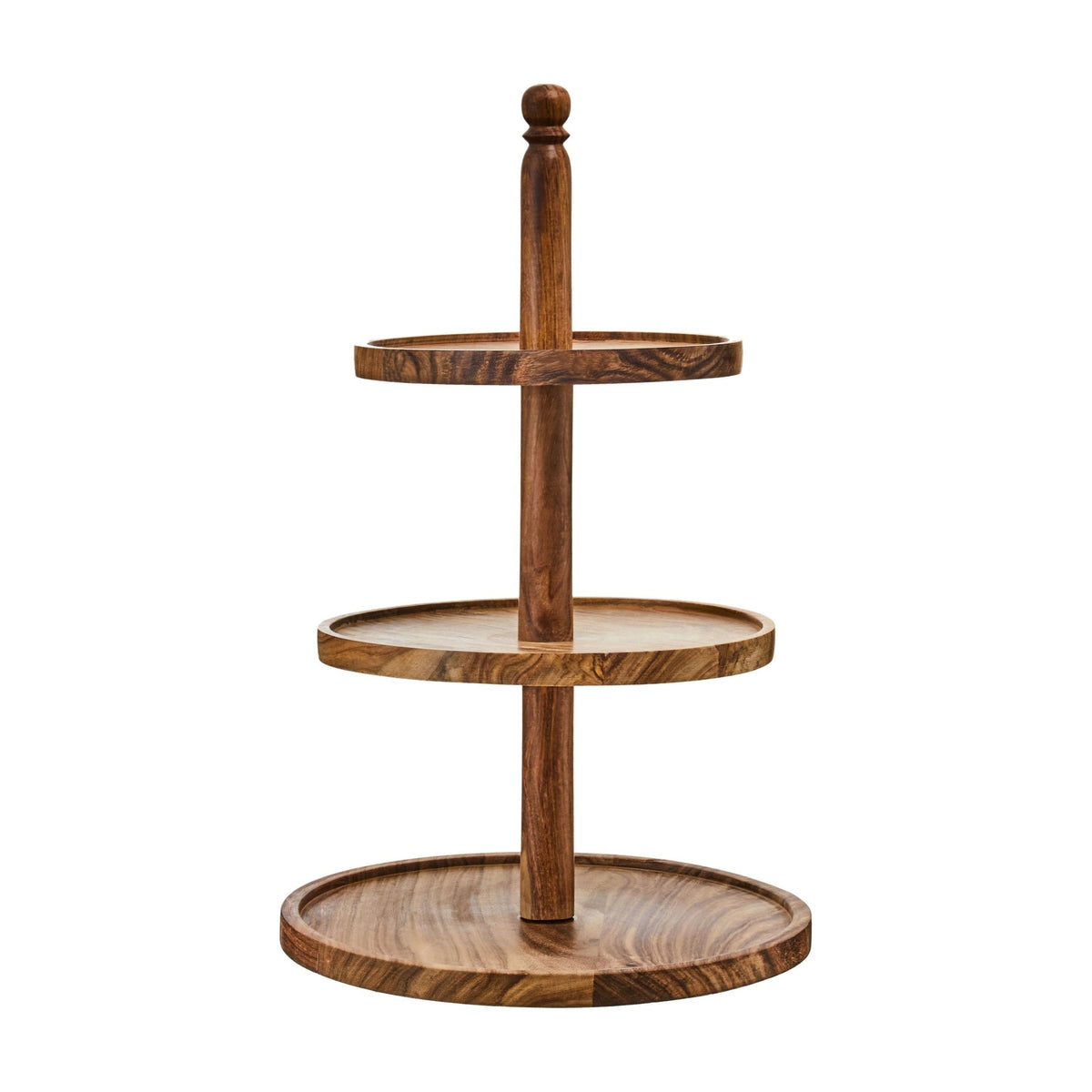 Arden Sheesham Wood 3 Tier Cake Stand