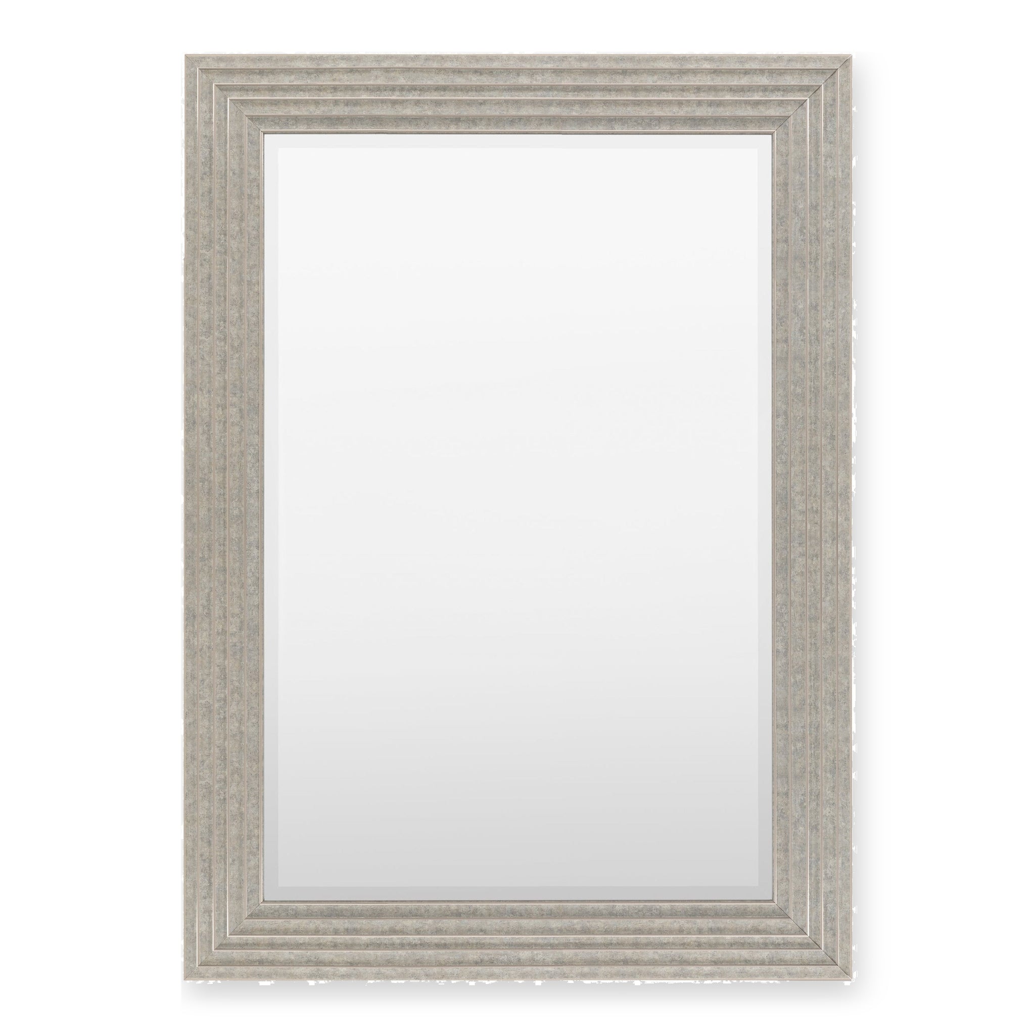 Santiago Rustic Silver Rectangle Wall Mirror