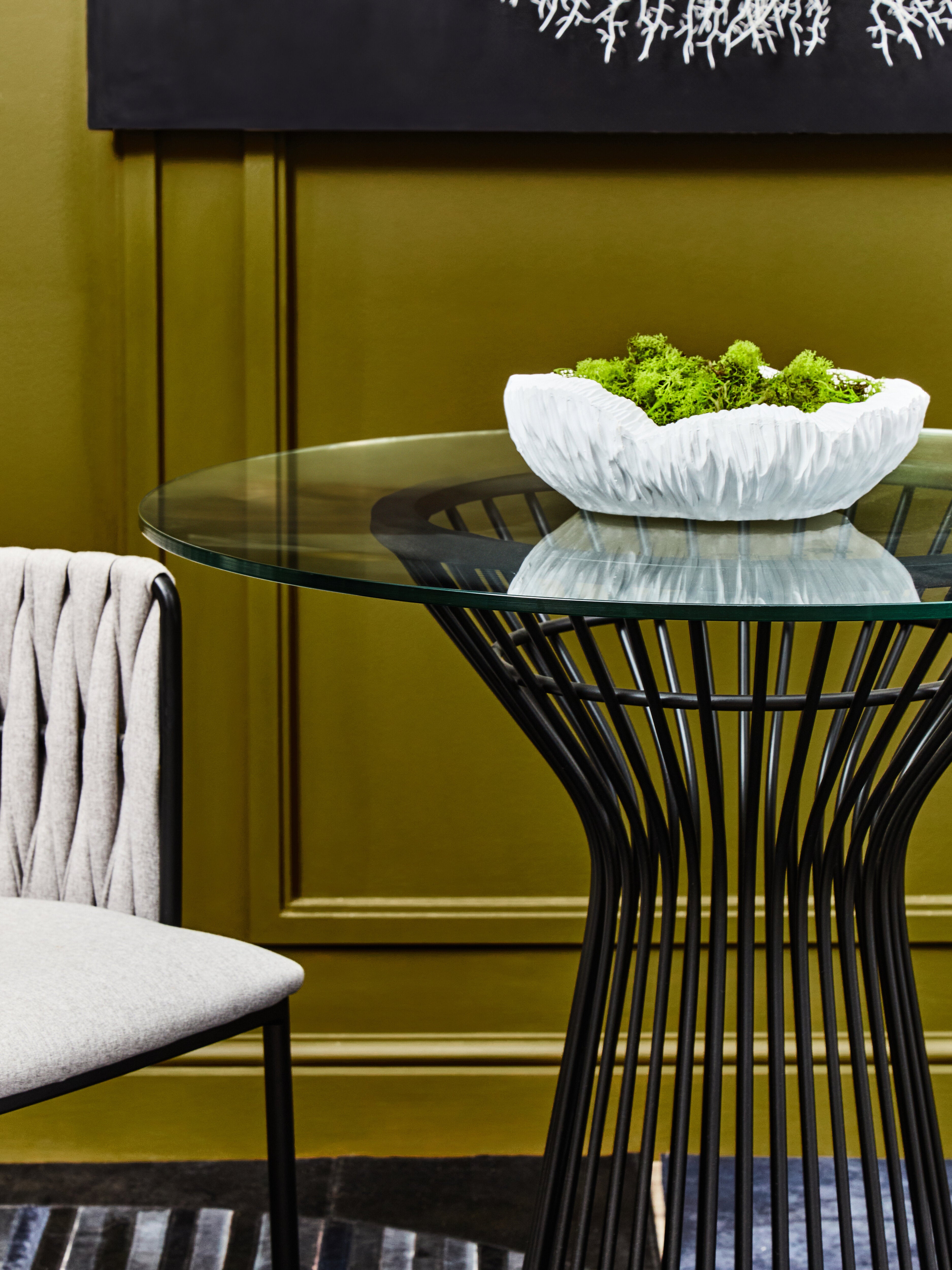 Bobbin Textured White Bowl
