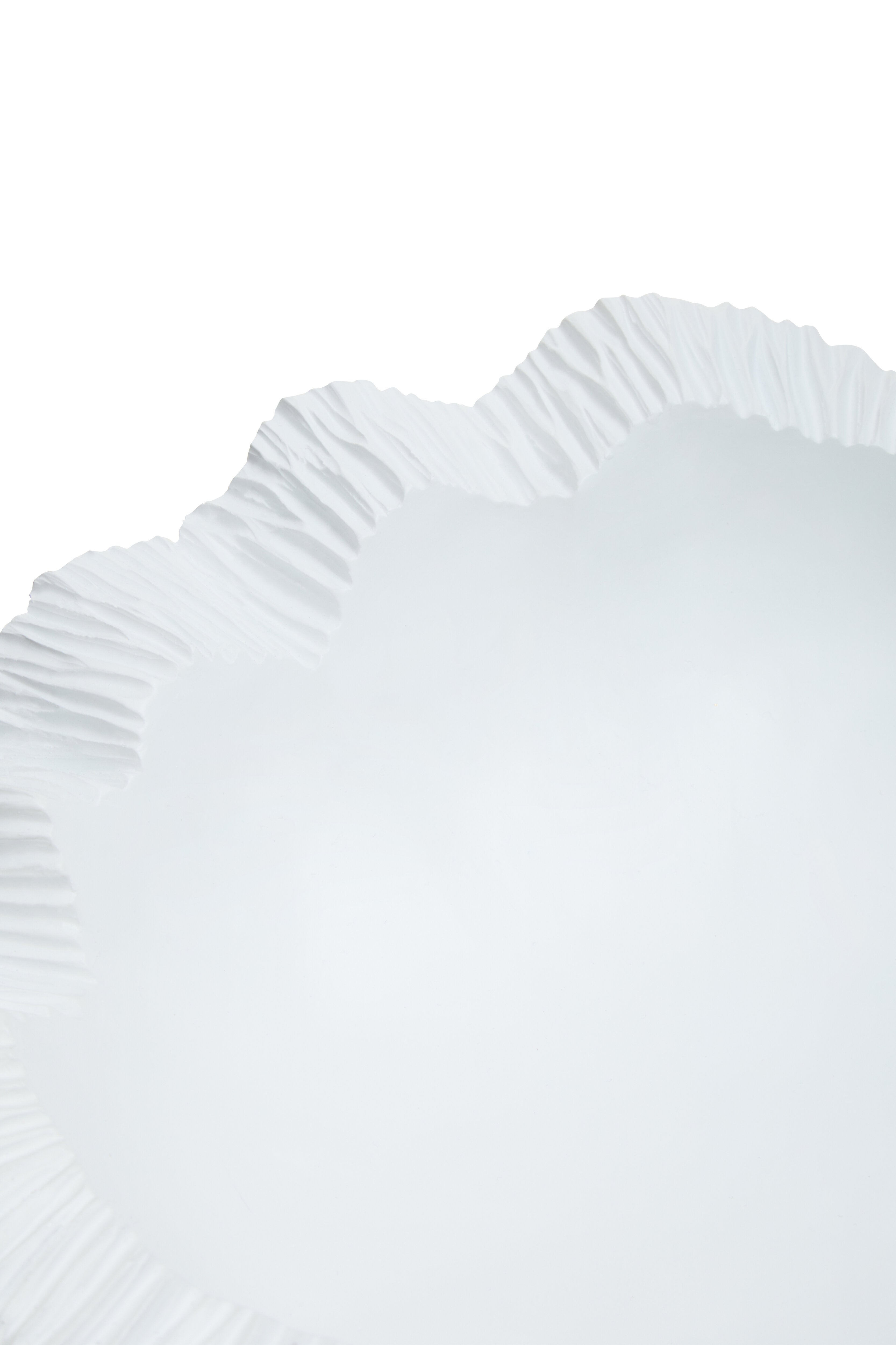 Bobbin Textured White Bowl