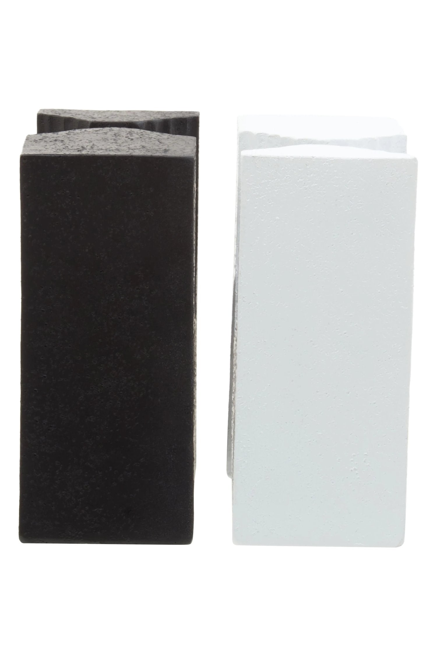 Set of 2 Forma Black & White Bookends