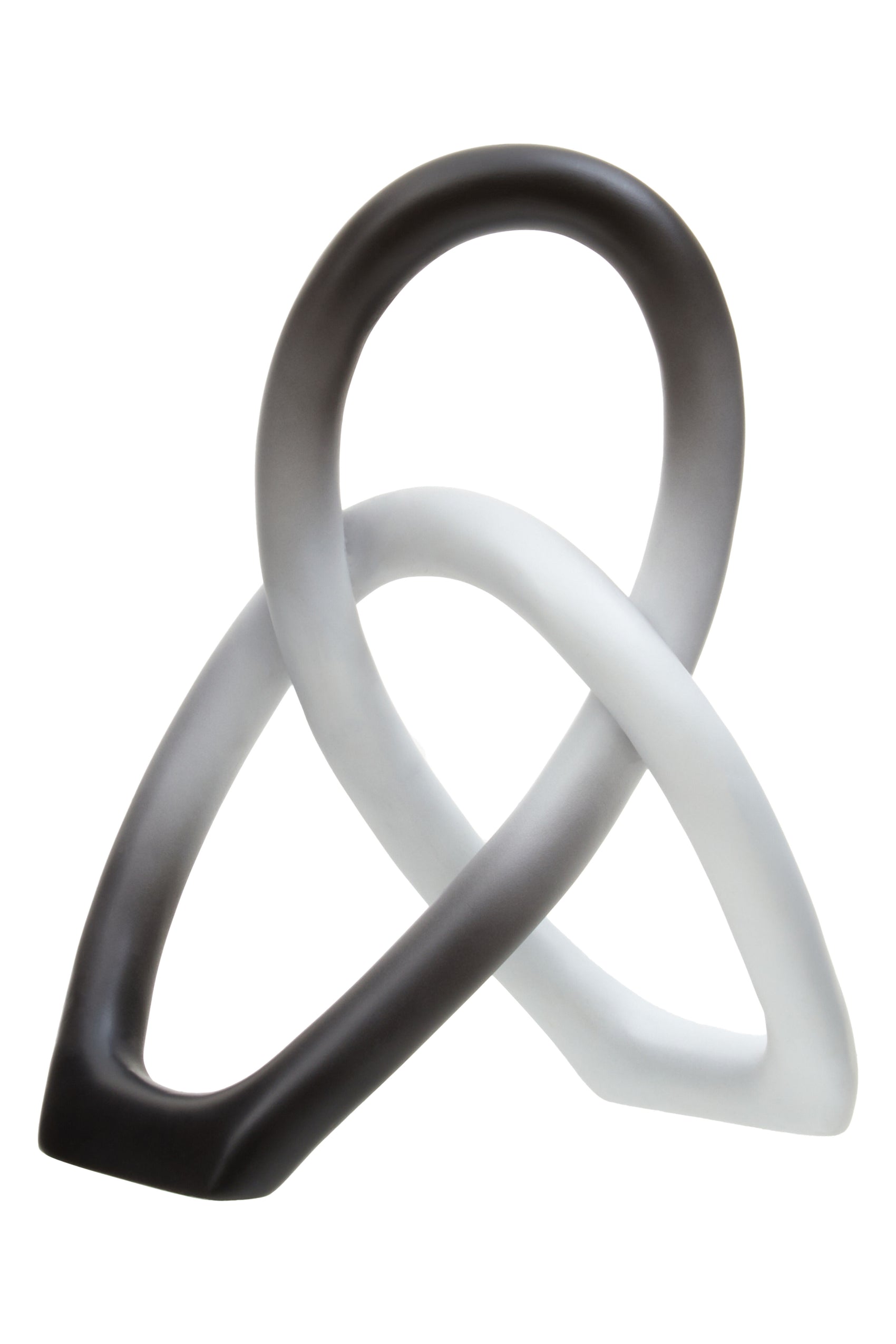 Bobbin Ombre Black & White Sculpture