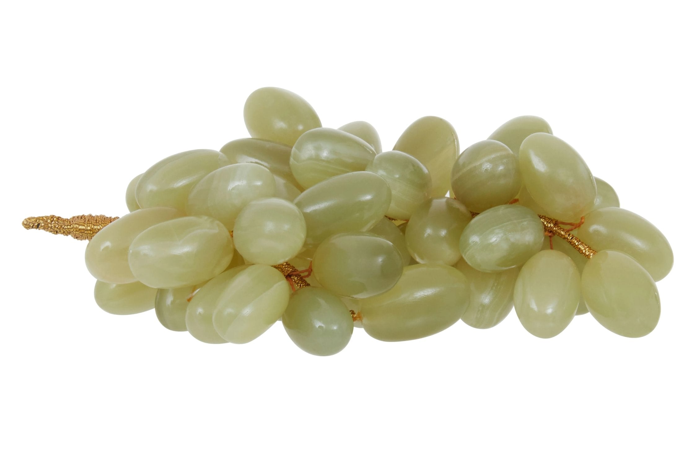 Opaline Green Onyx Decorative Grapes