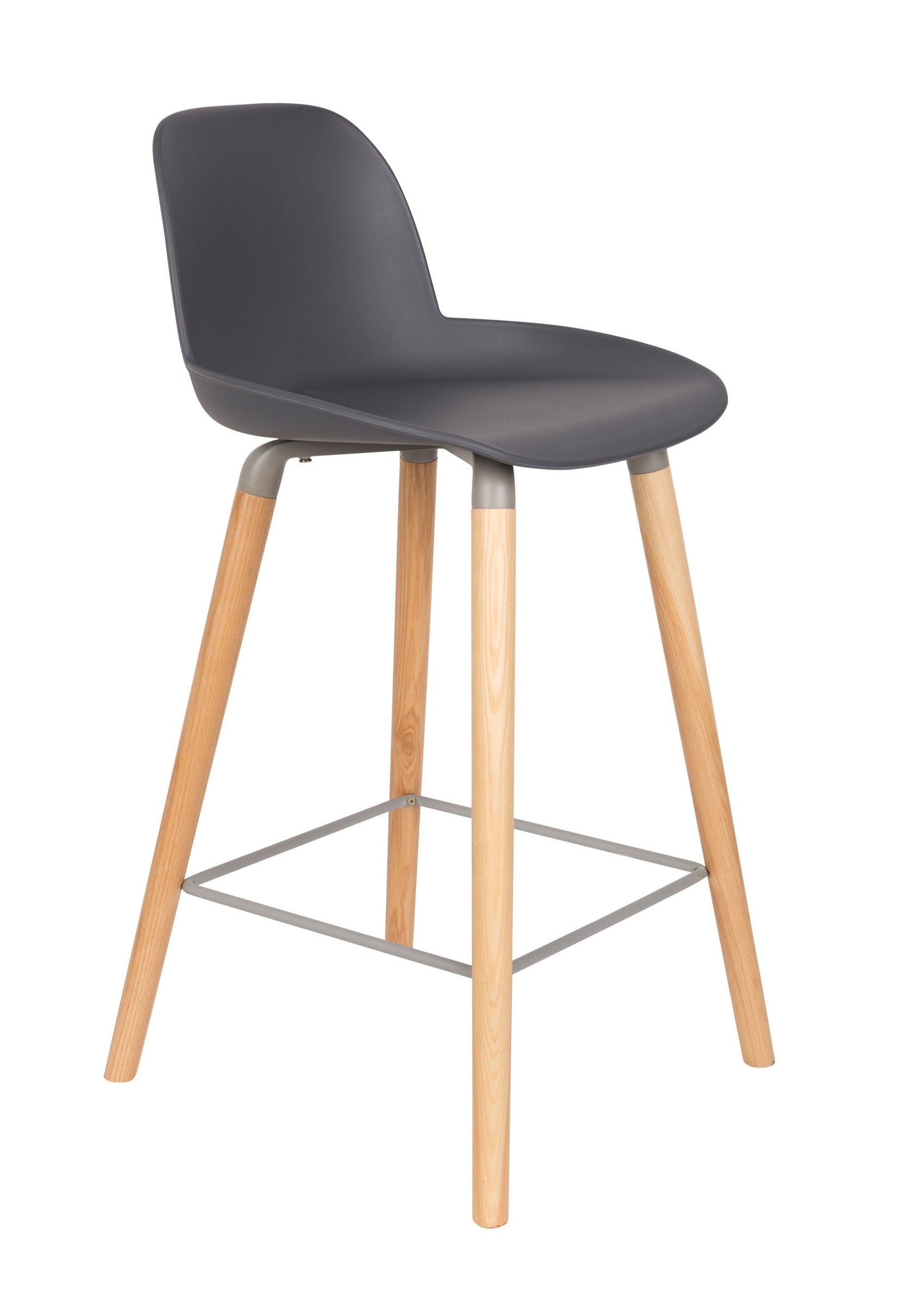 Zuiver Set of 2 Albert Kuip Dark Grey Counter Stool