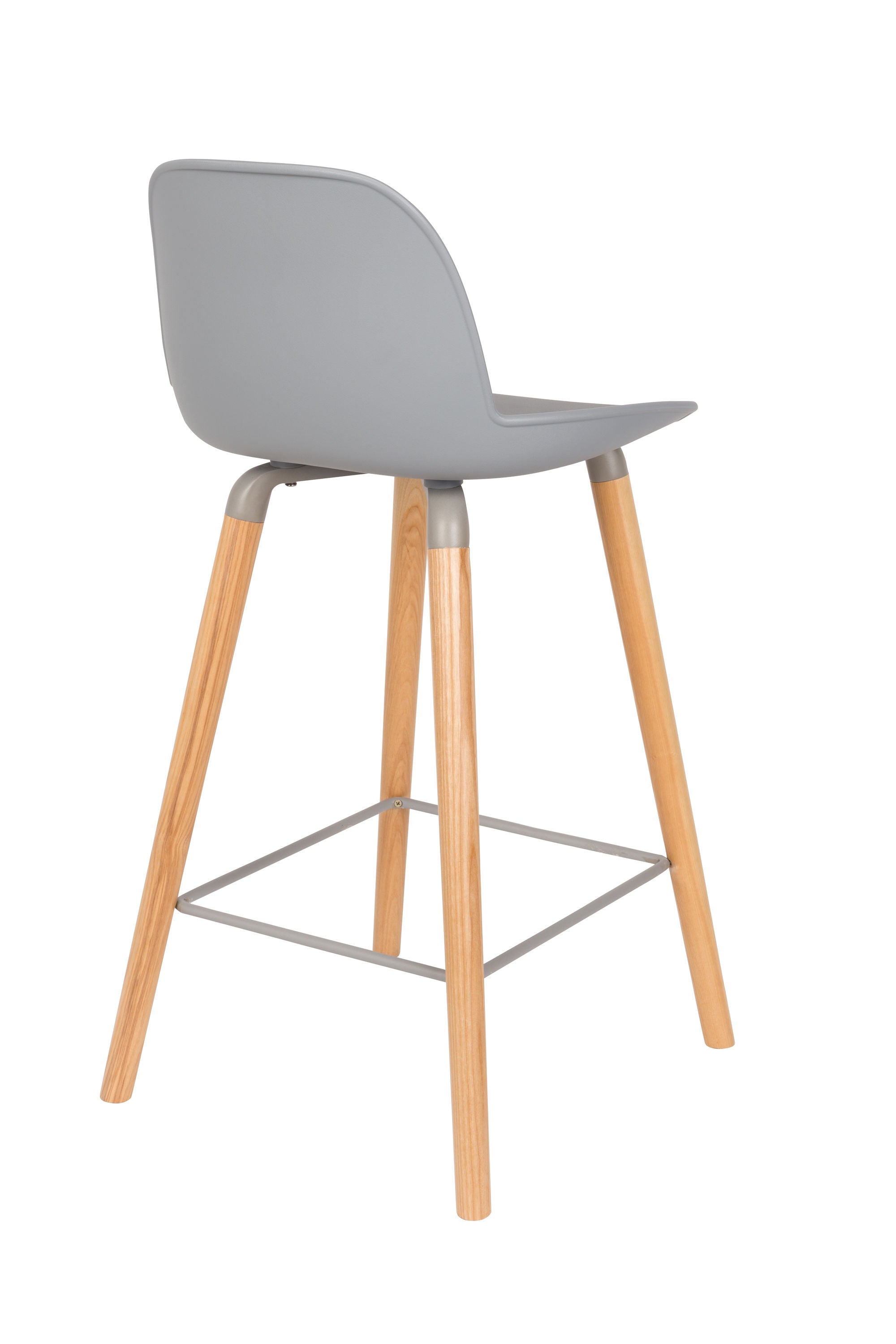 Zuiver Set of 2 Albert Kuip Light Grey Counter Stool
