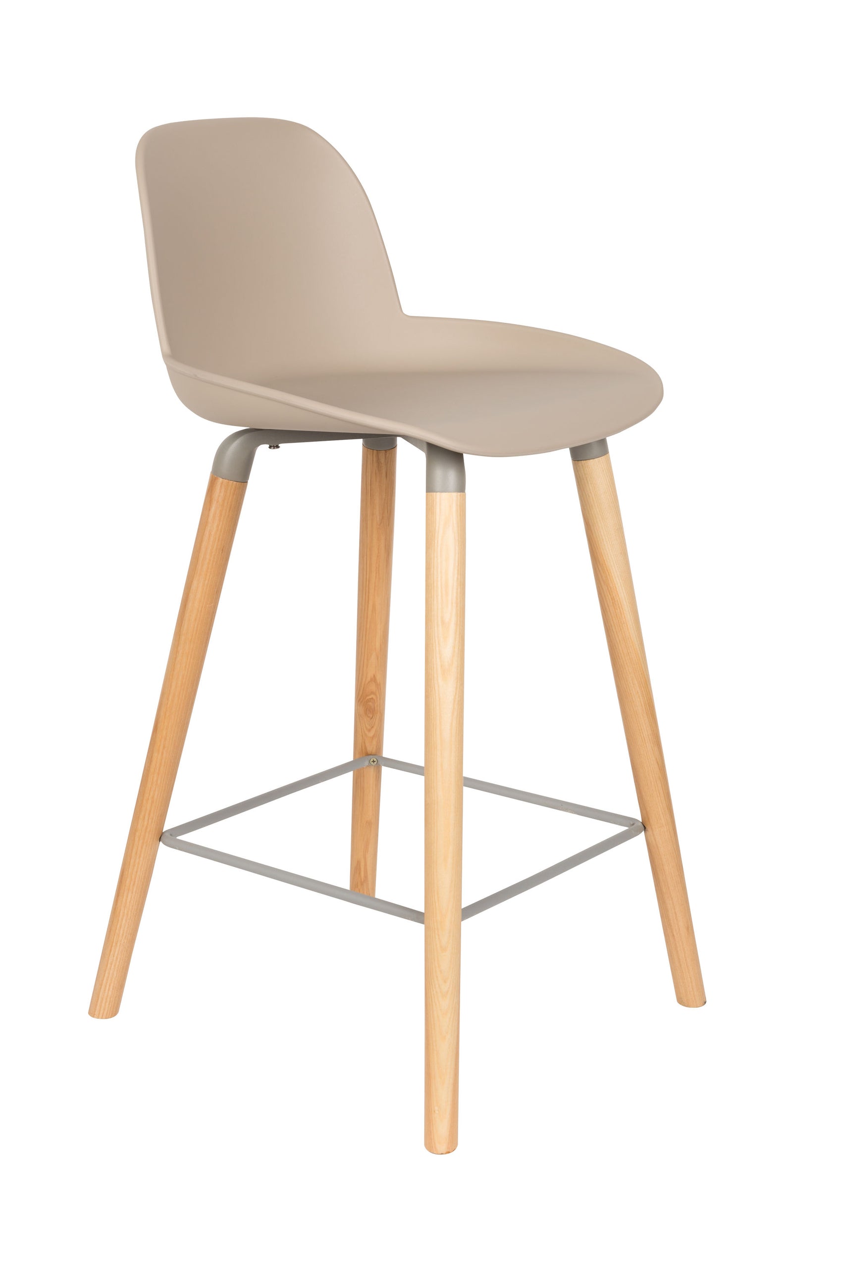 Zuiver Set of 2 Albert Kuip Taupe Counter Stool