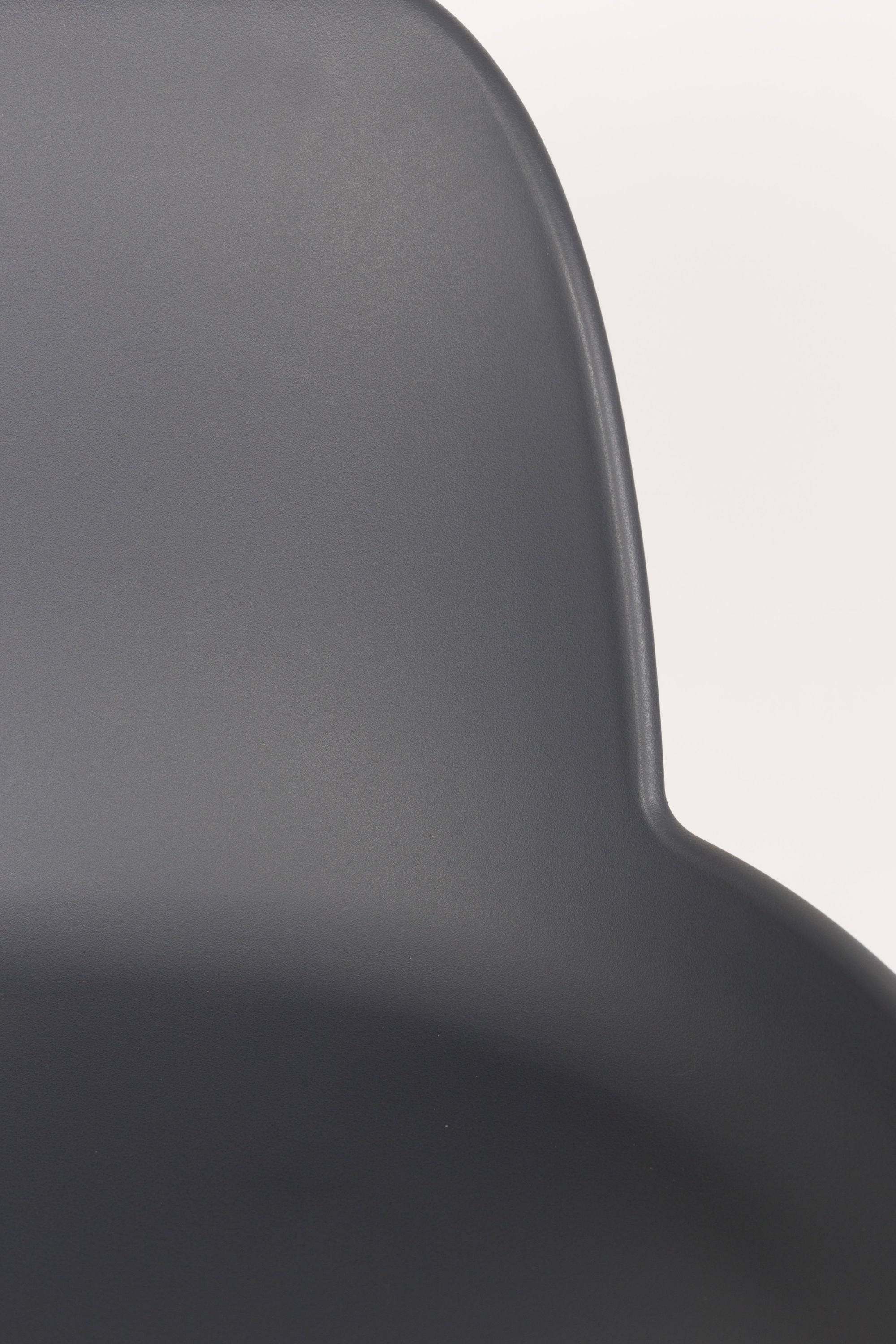 Zuiver Set of 2 Albert Kuip Dark Grey Bar Stool