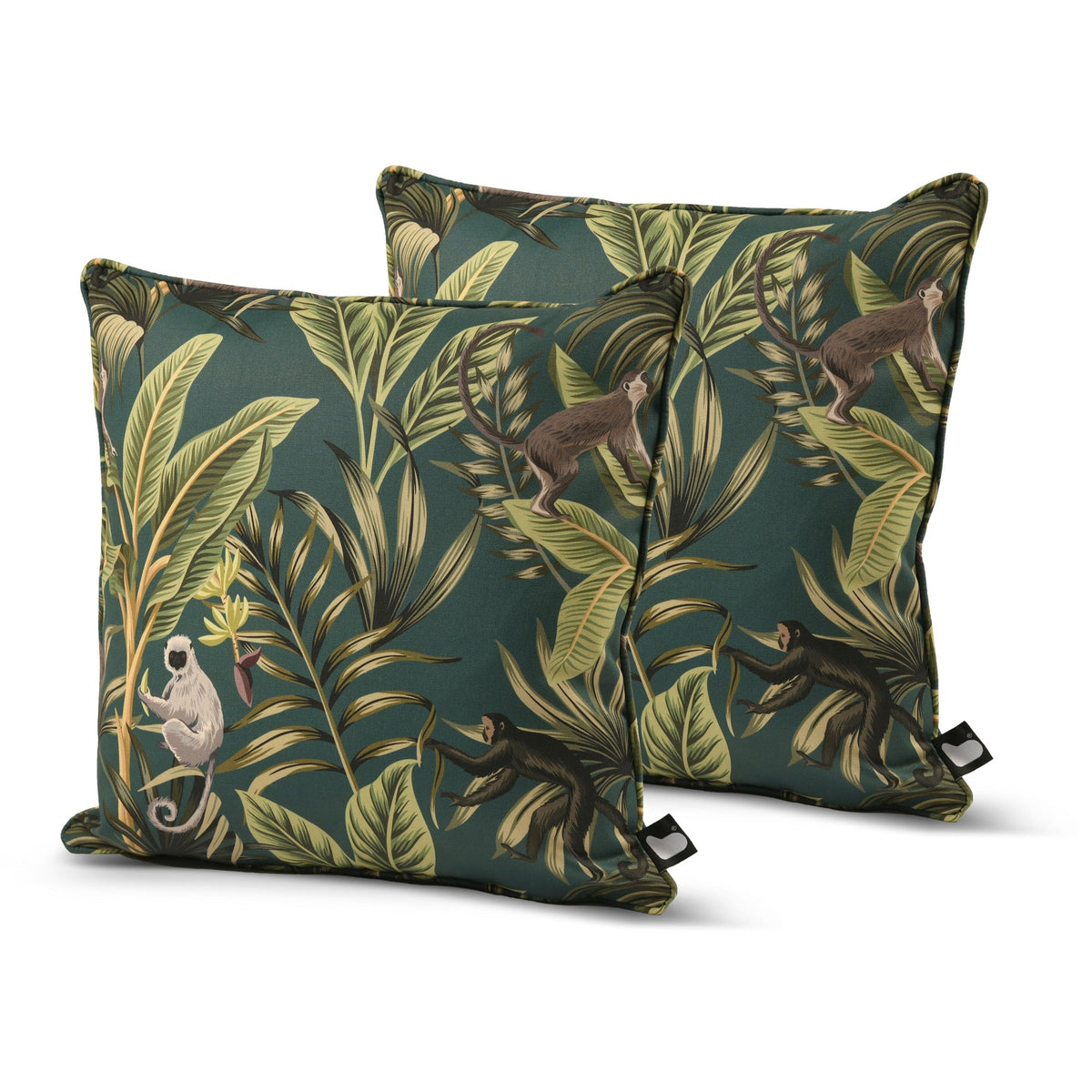 Outdoor Square B-Cushion Monkey | Pack of 2