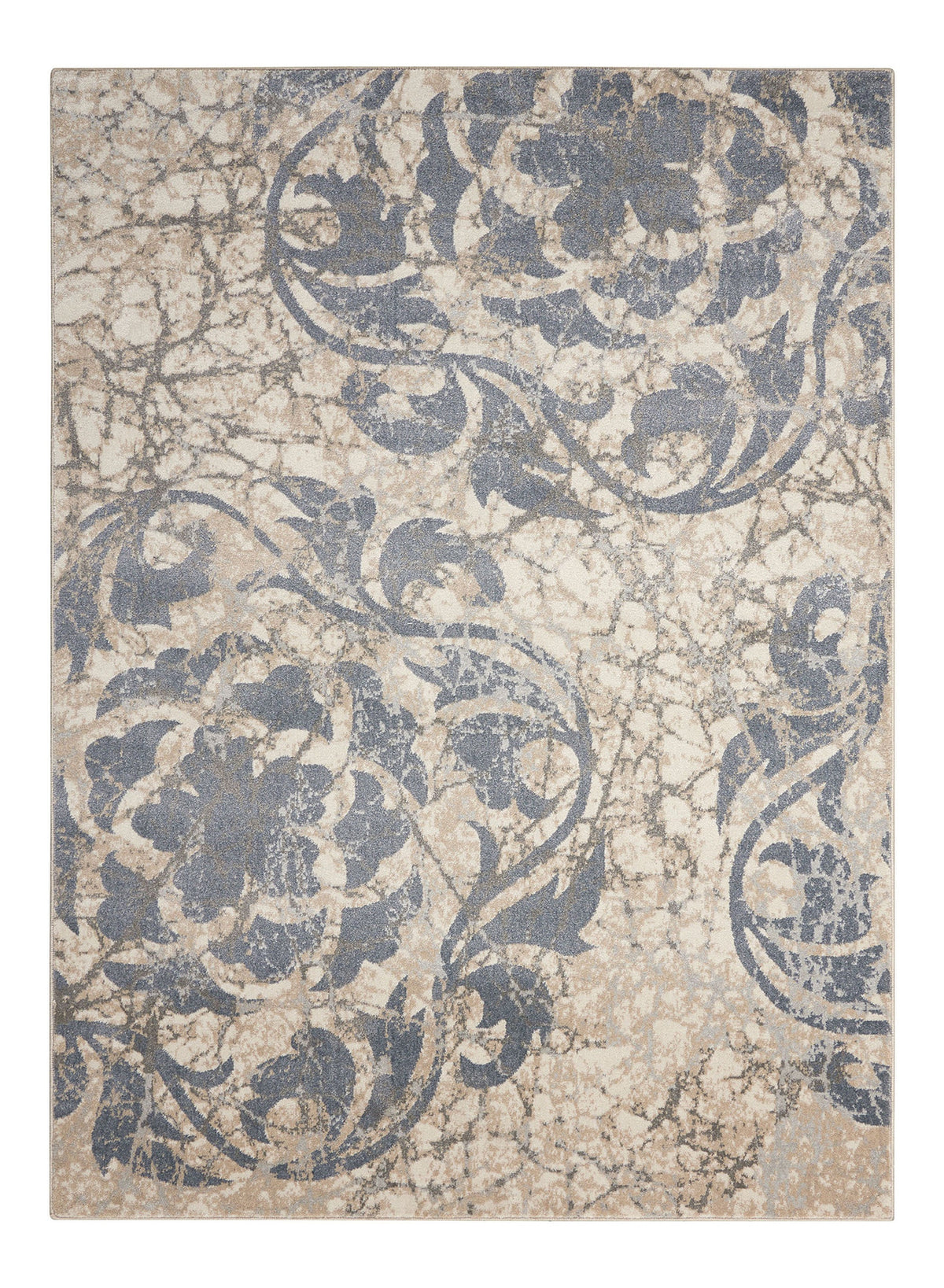 Nourison Maxell MAE10 Ivory Blue Rug