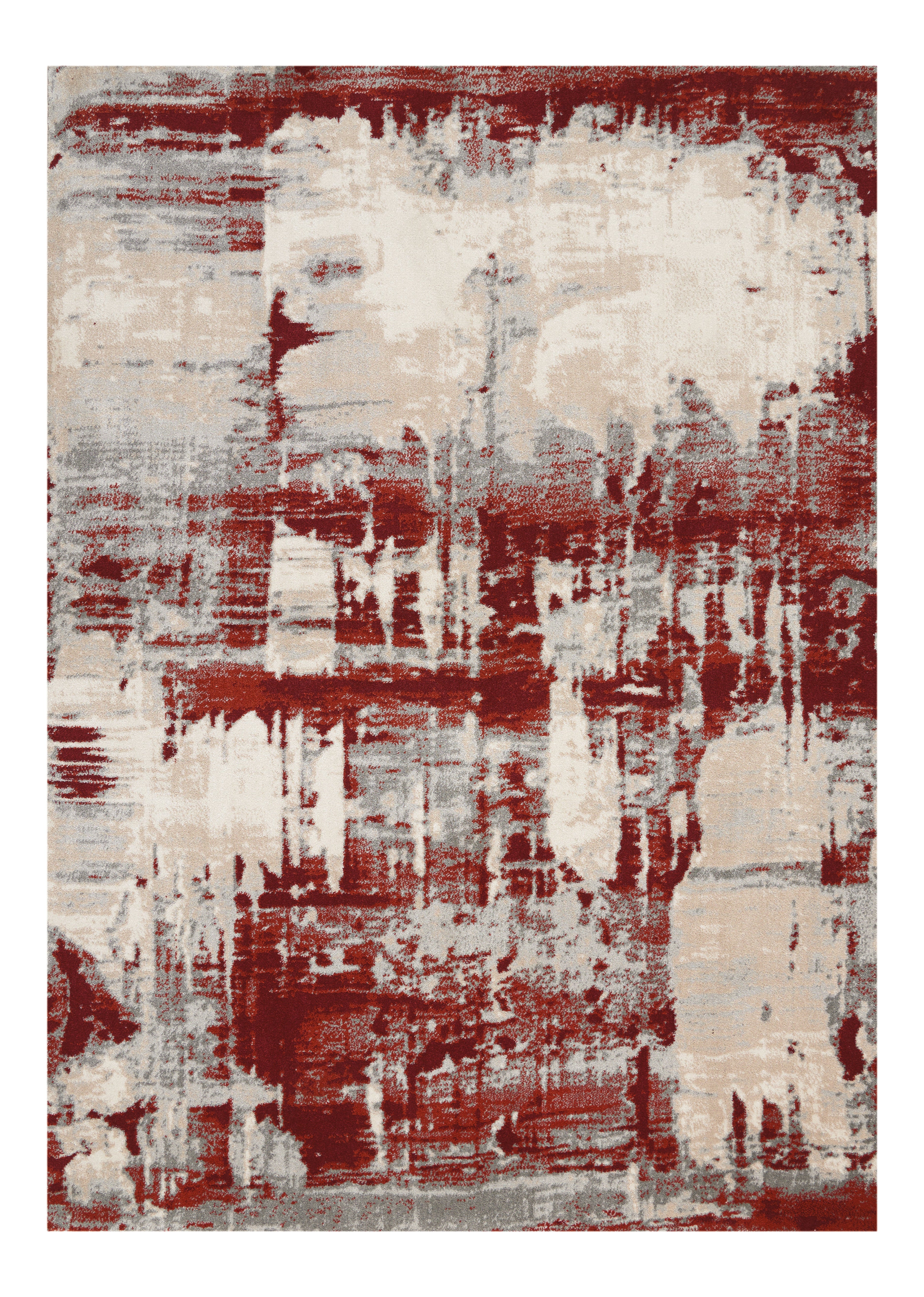 Nourison Maxell MAE14 Ivory Red Rug