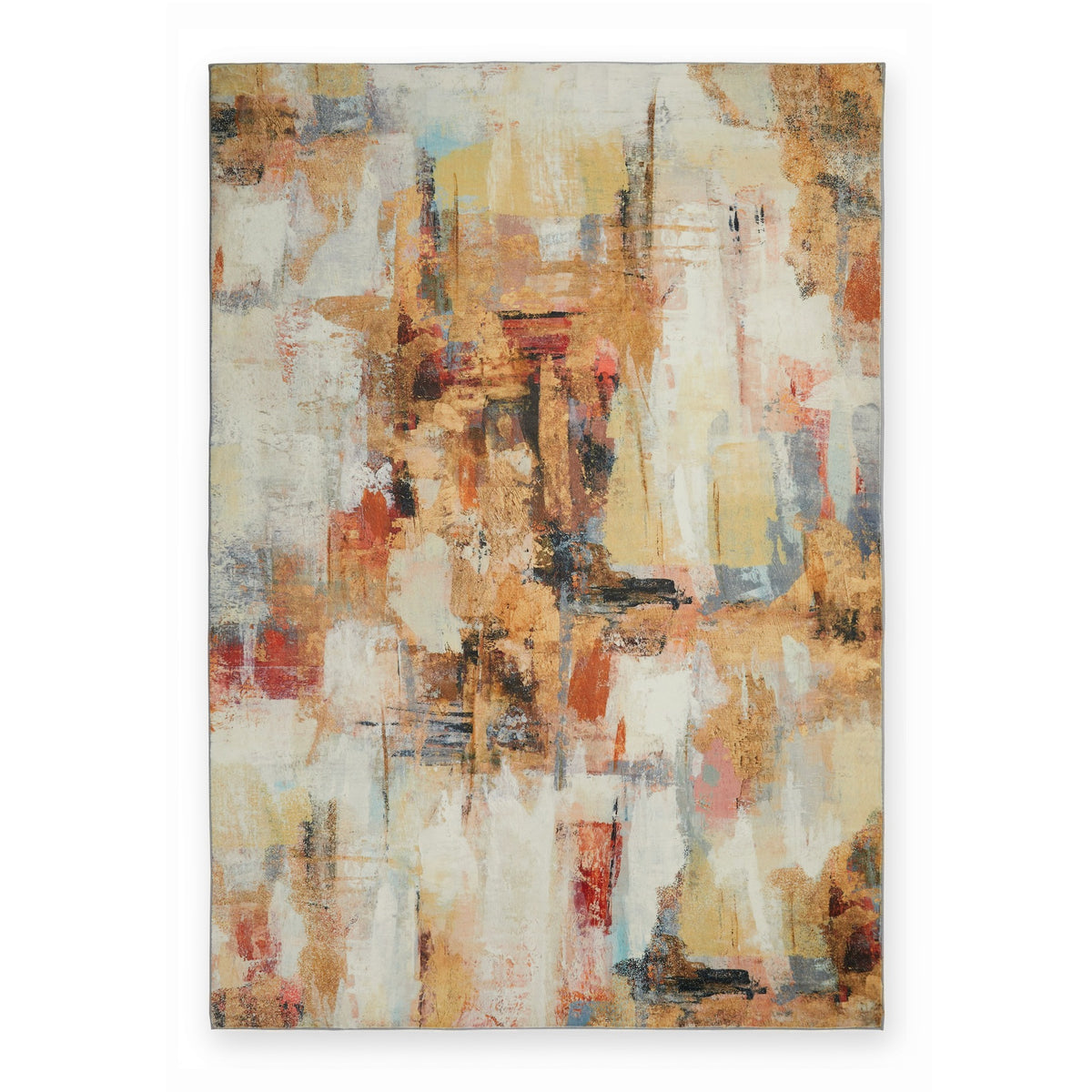 Concept Looms Lux Washable LUX03 Beige Multicolour Rug