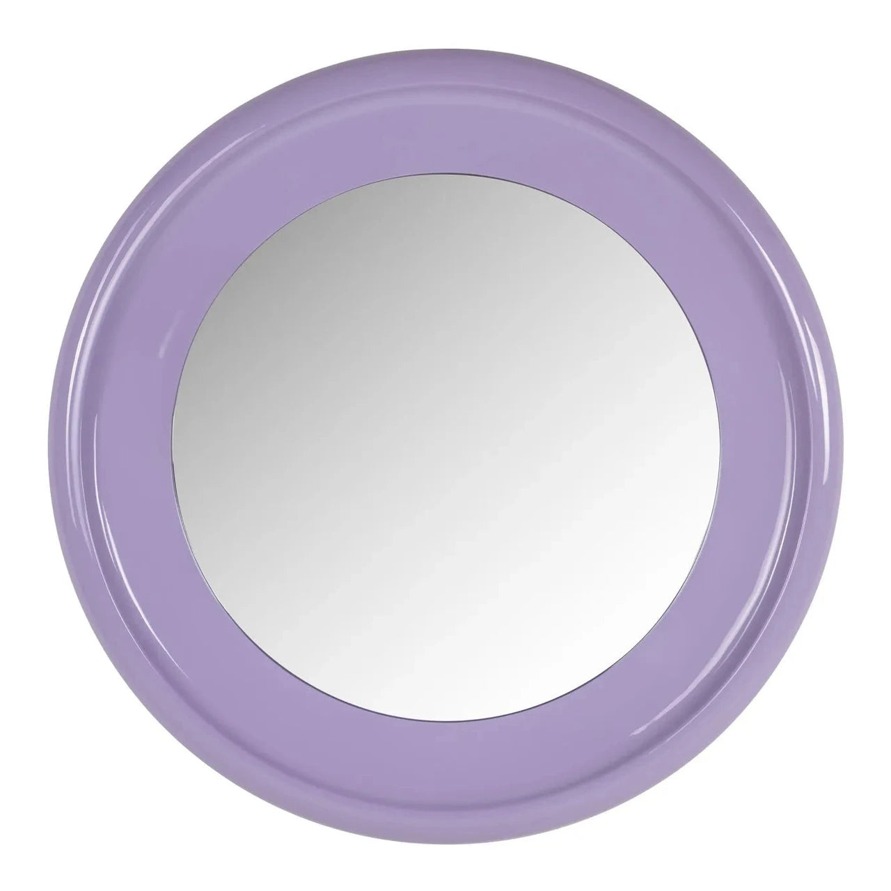 Richmond Interiors Blissey Purple Round Wall Mirror