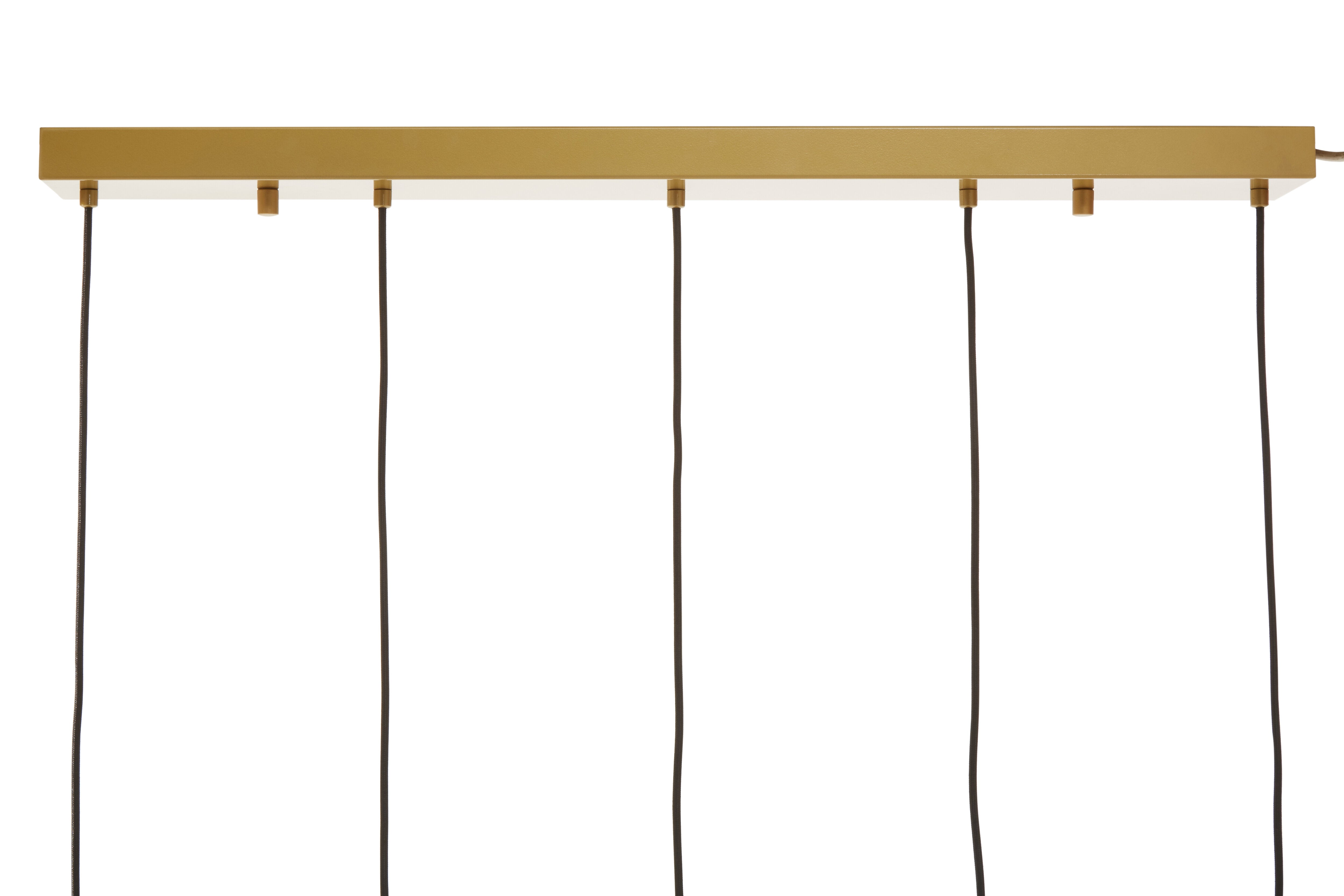 Kidston Gold Finish Glass Shades Pendant Light