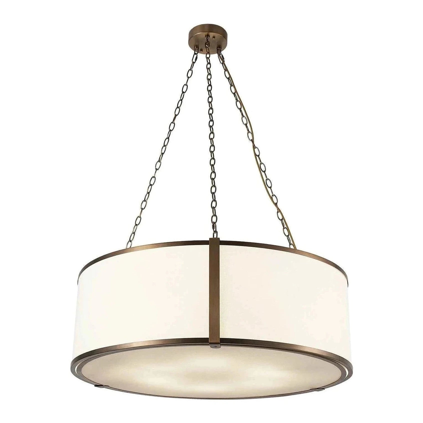 Baltimore Antique Brass Pendant Light