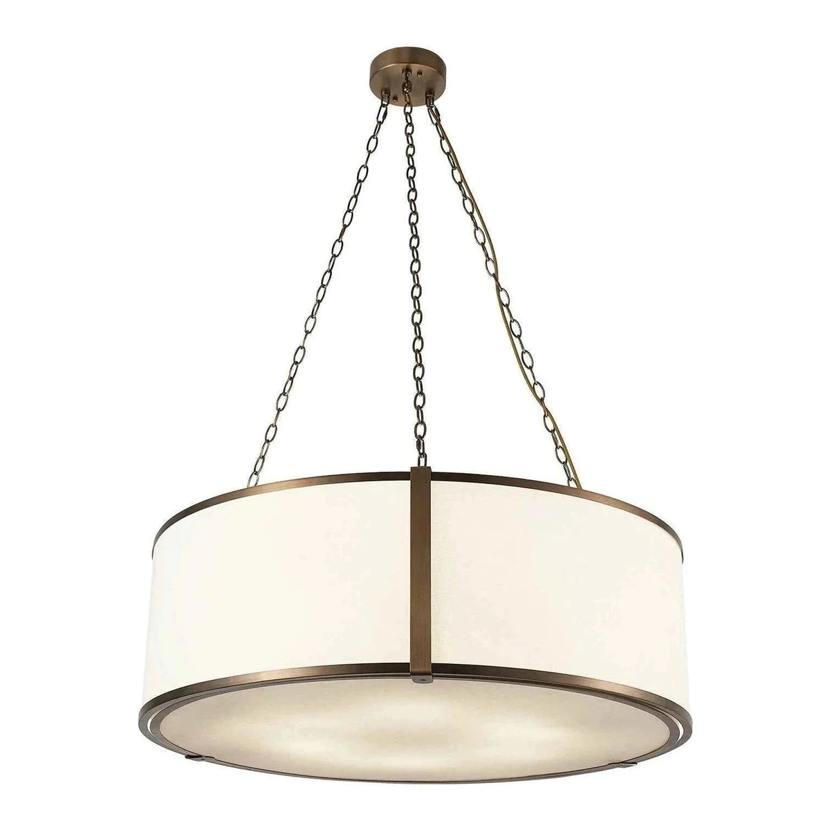 Baltimore Antique Brass Pendant Light