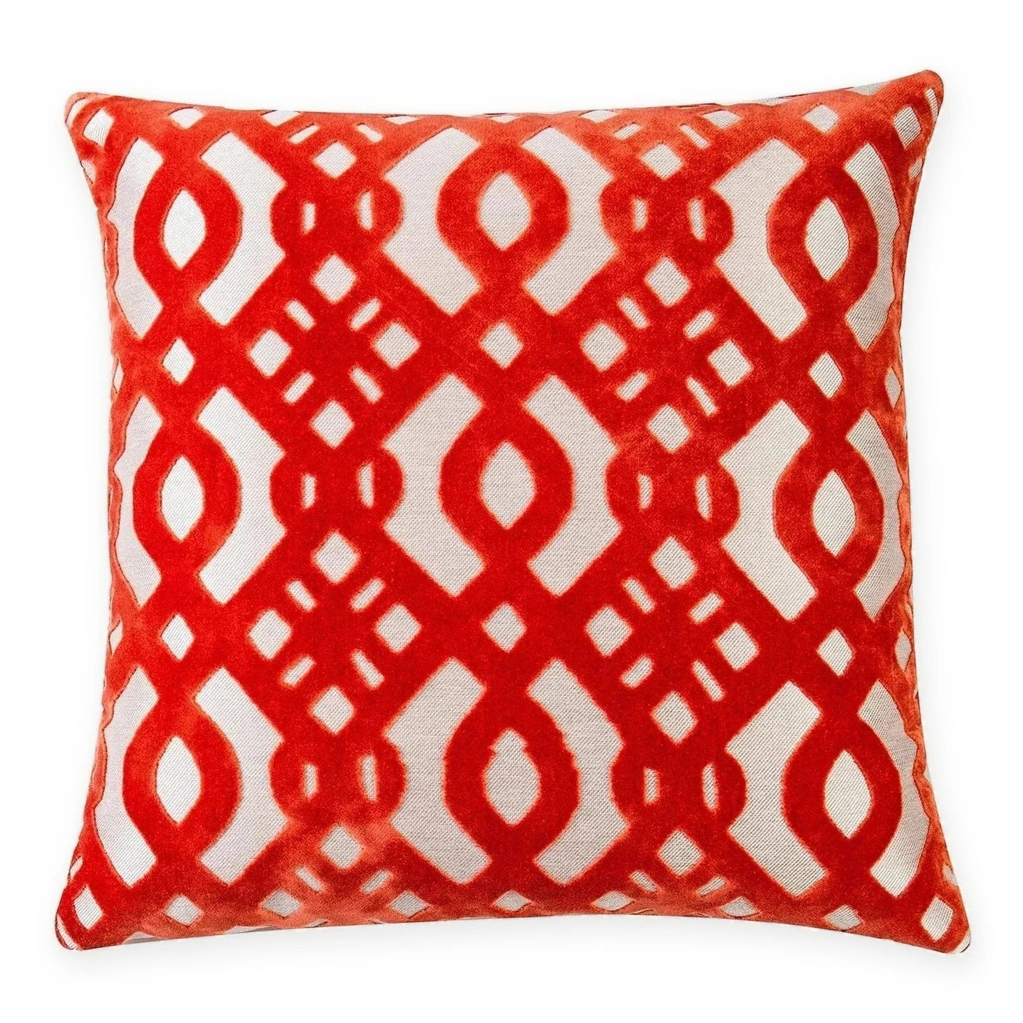 Palmbeach Orange & White Cushion