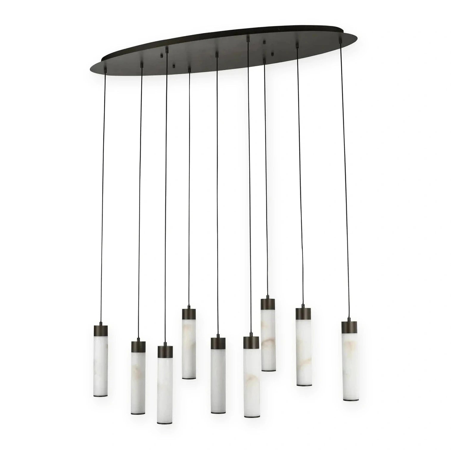 Richmond Interiors Chavine Bronze Acrylic Chandelier