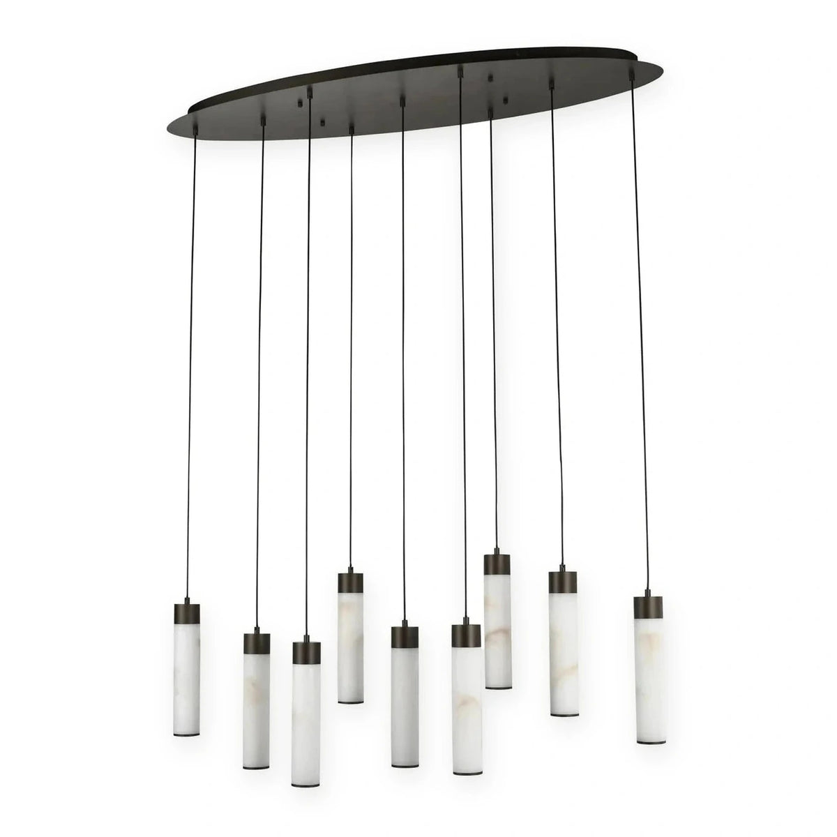 Richmond Interiors Chavine Bronze Acrylic Chandelier