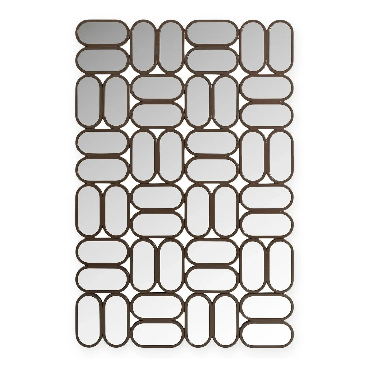 Richmond Interiors Sophia Chestnut Brown Wall Mirror