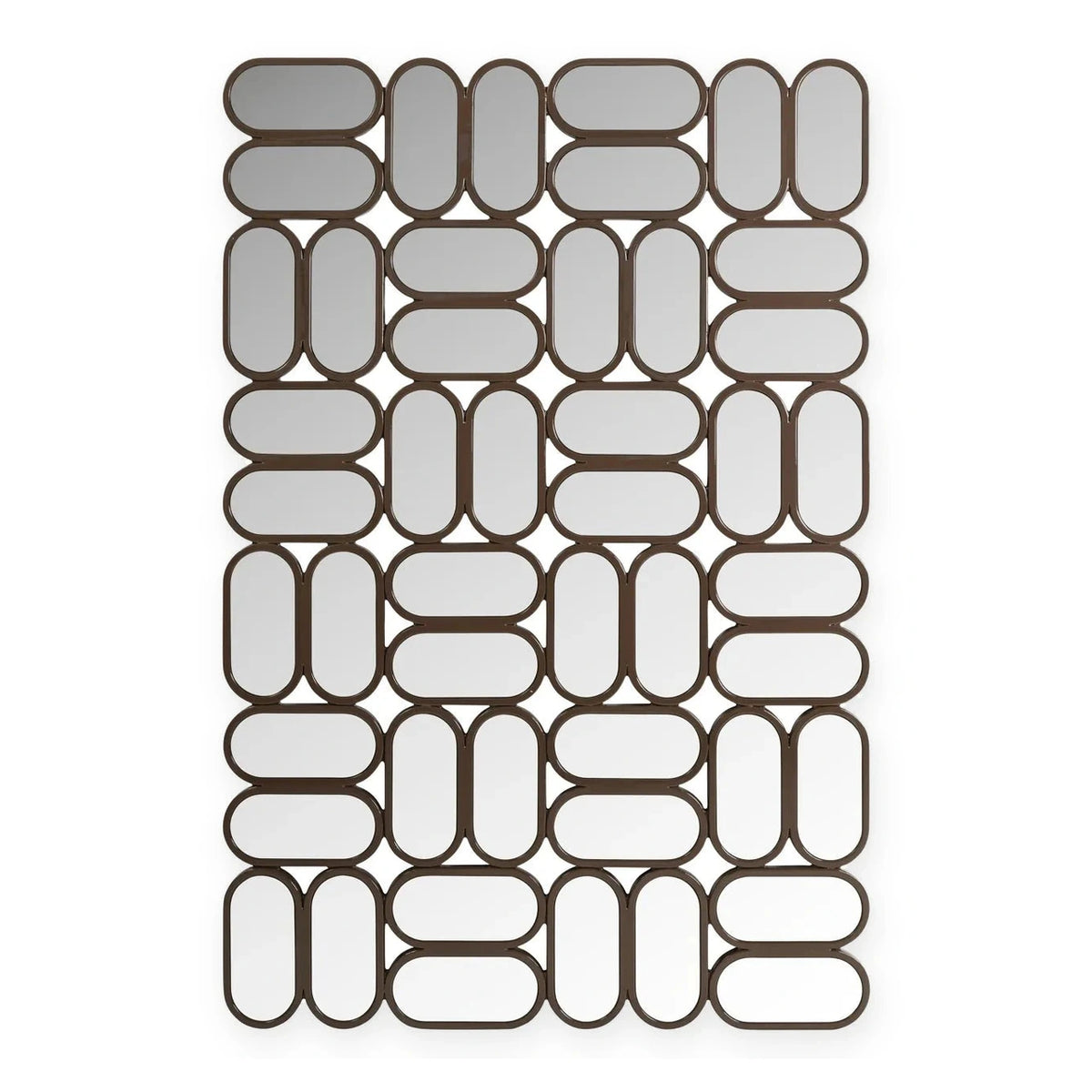 Richmond Interiors Sophia Chestnut Brown Wall Mirror
