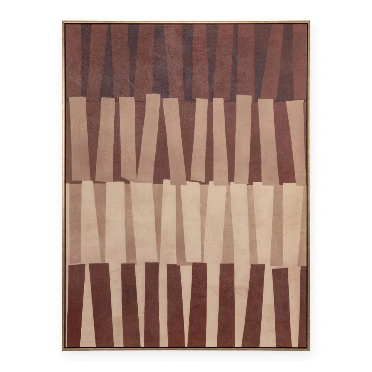 Richmond Interiors Voga Brown Canvas Wall Art