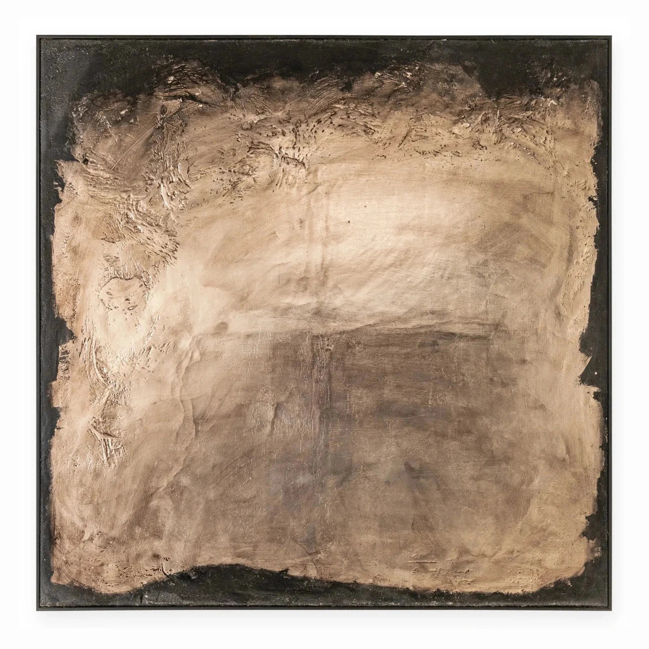 Richmond Interiors Rival Gold Hessian Wall Art