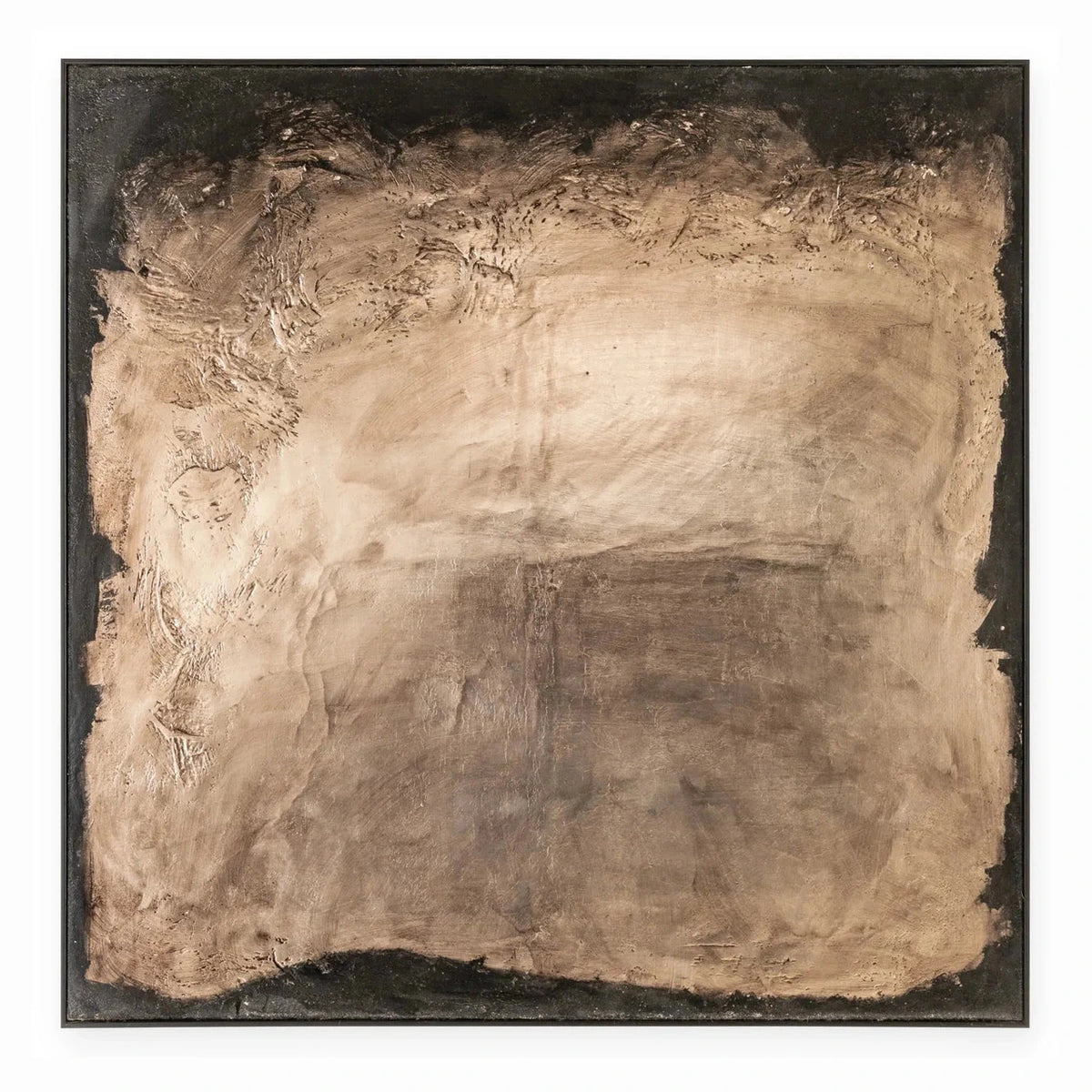 Richmond Interiors Rival Gold Hessian Wall Art