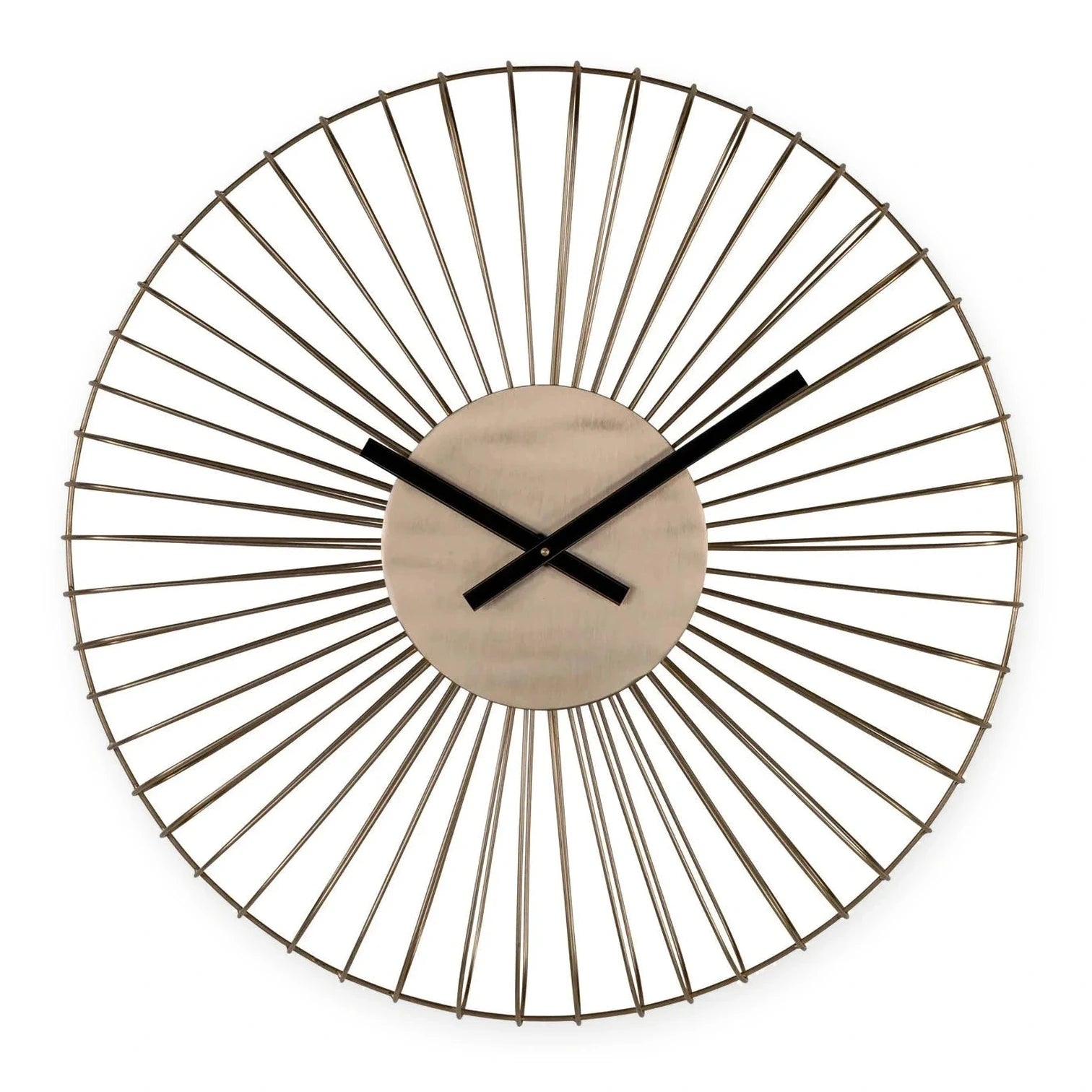Richmond Interiors Wirle Gold Wall Clock
