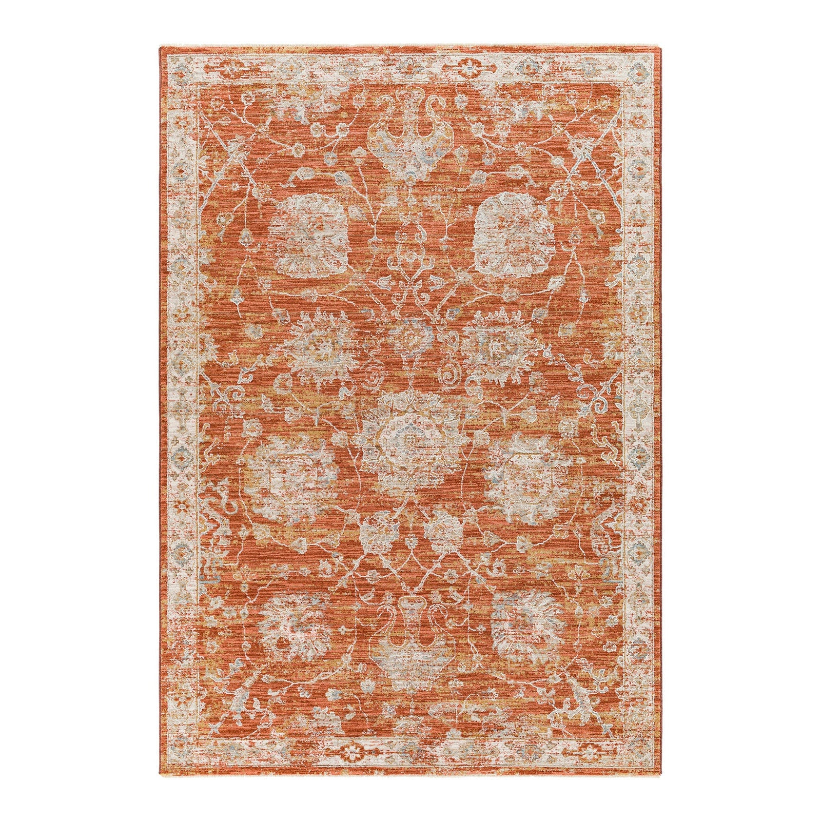 Avant Garde Orange & Rust Vintage Rug