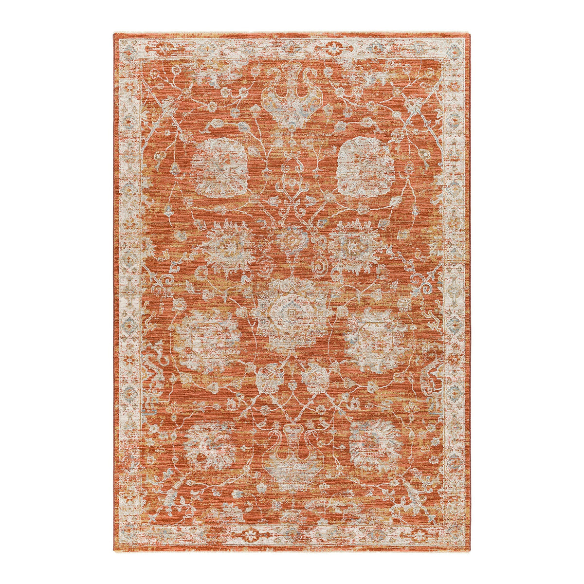 Avant Garde Orange & Rust Vintage Rug