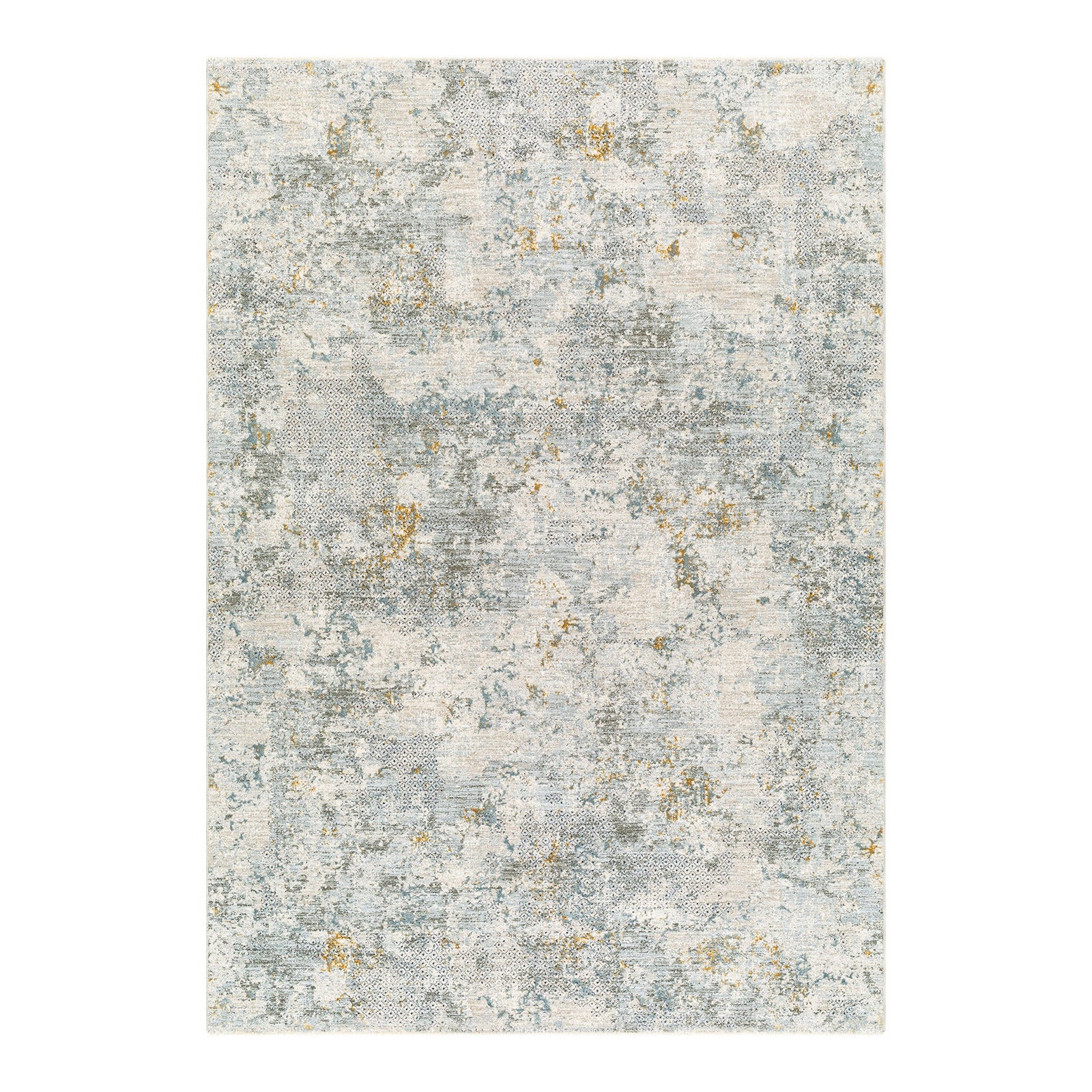 Dresden Grey & Sage Vintage Boho Fringe Rug