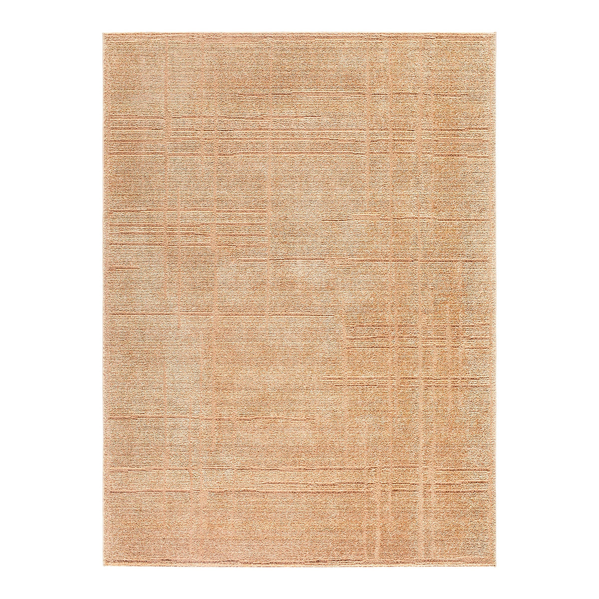 Alba Tan Modern Geometric Rug