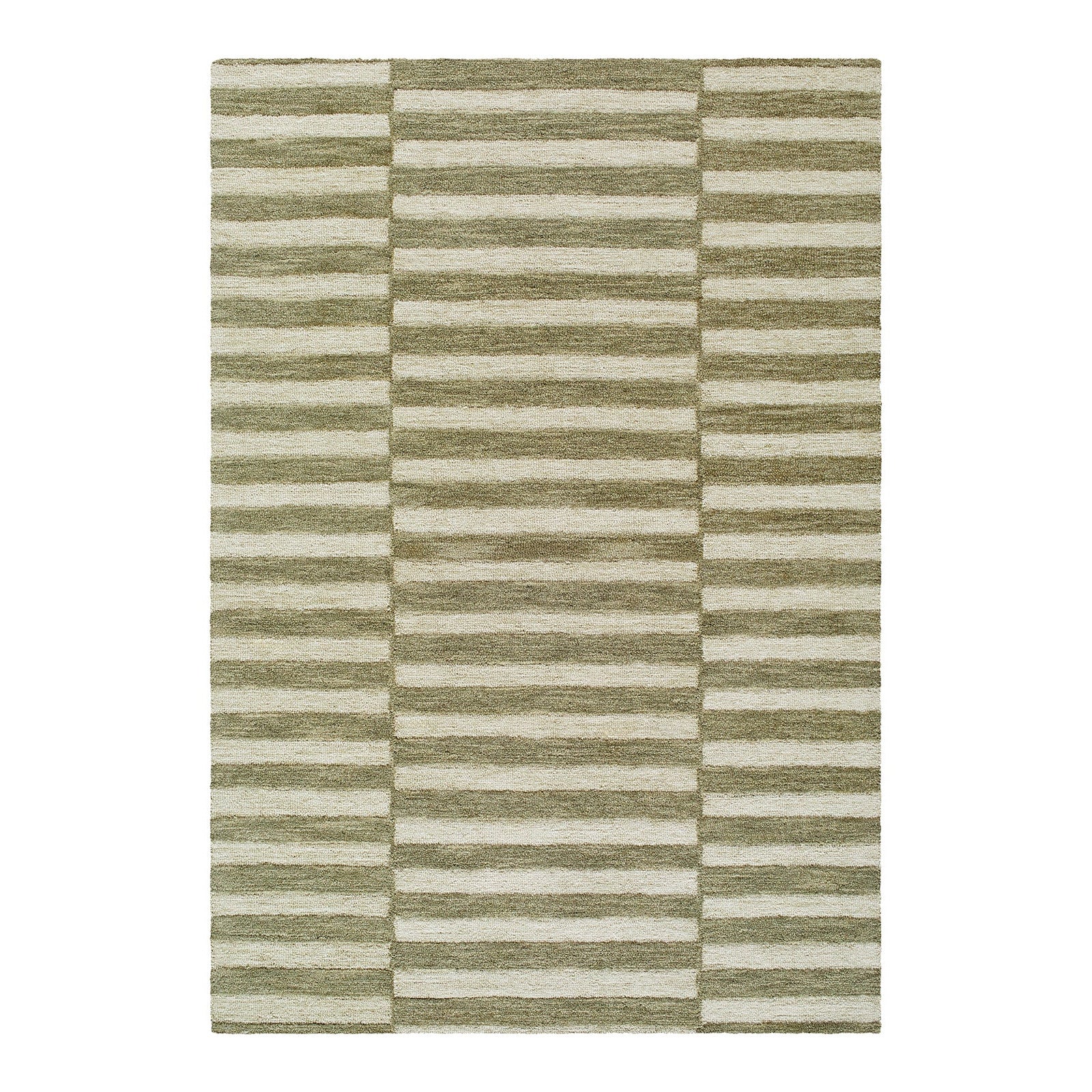 Idaho Green & Sage Modern Wool Rug