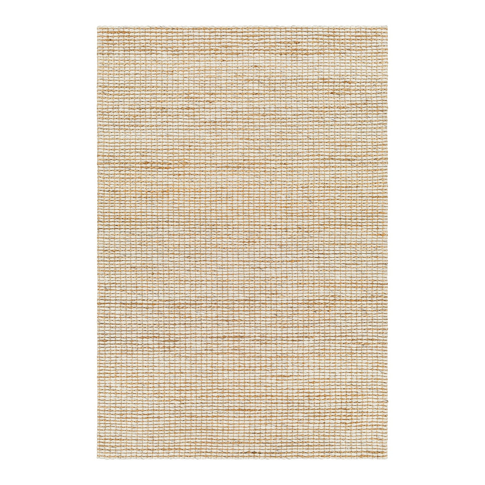 Priya Beige & Off White Modern Jute & Wool Rug