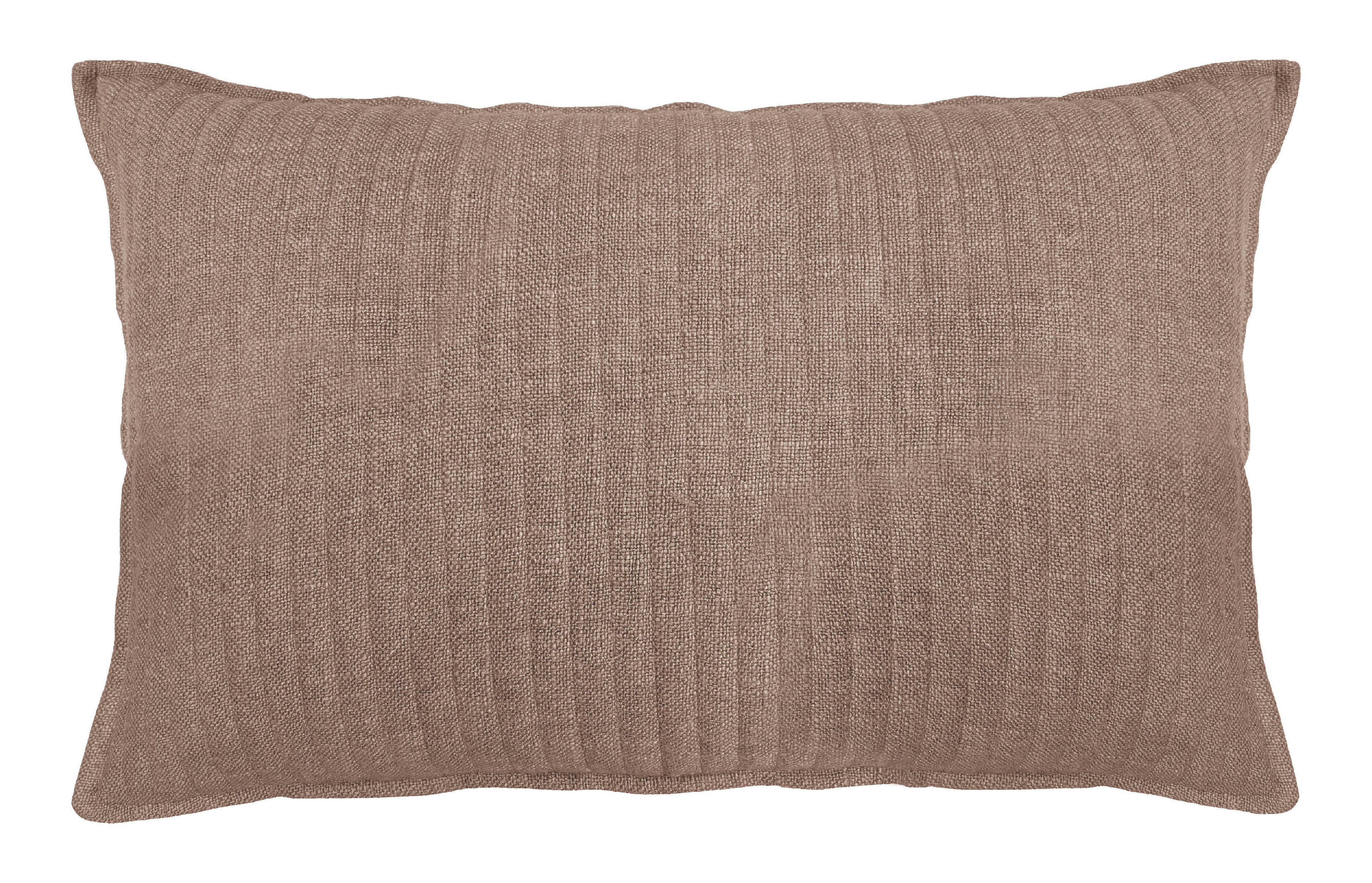 Malini Looma Nutmeg Brown Rectangle Cushion 40x60