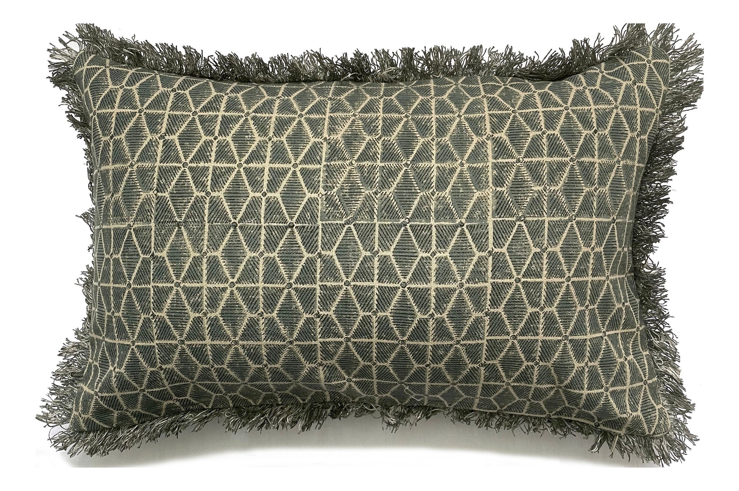 Malini Ravi Sea Foam Green Rectangle Cushion 30x50