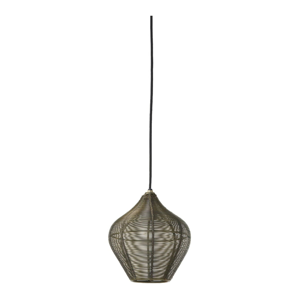 Alvaro Antique Bronze Metal Pendant Light 20cm