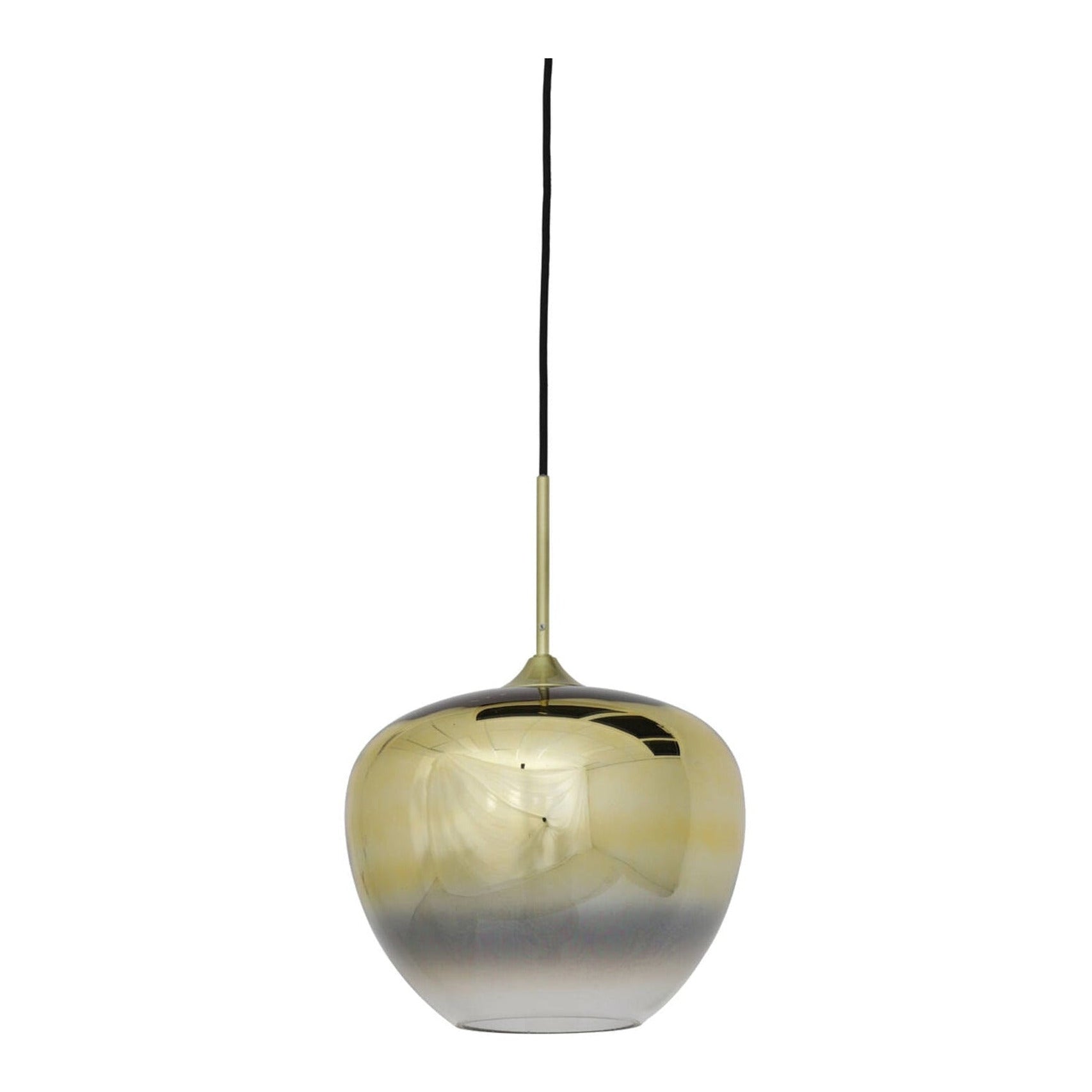 Mayson Gold & Clear Glass Pendant Light 30cm