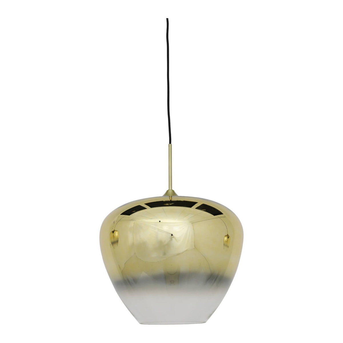 Mayson Gold & Clear Glass Pendant Light 40cm