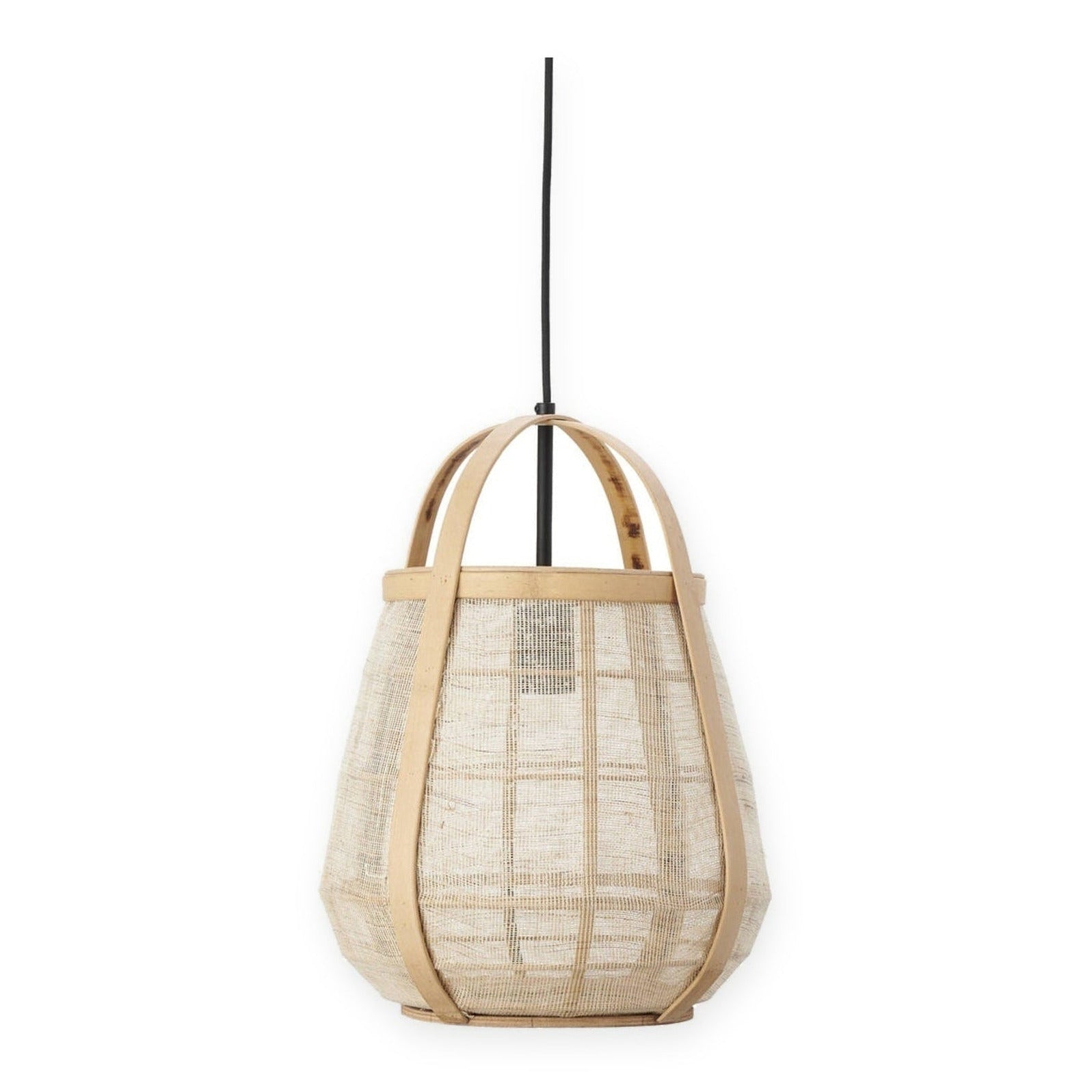 Jacinto Natural Bamboo Pendant Light 32cm