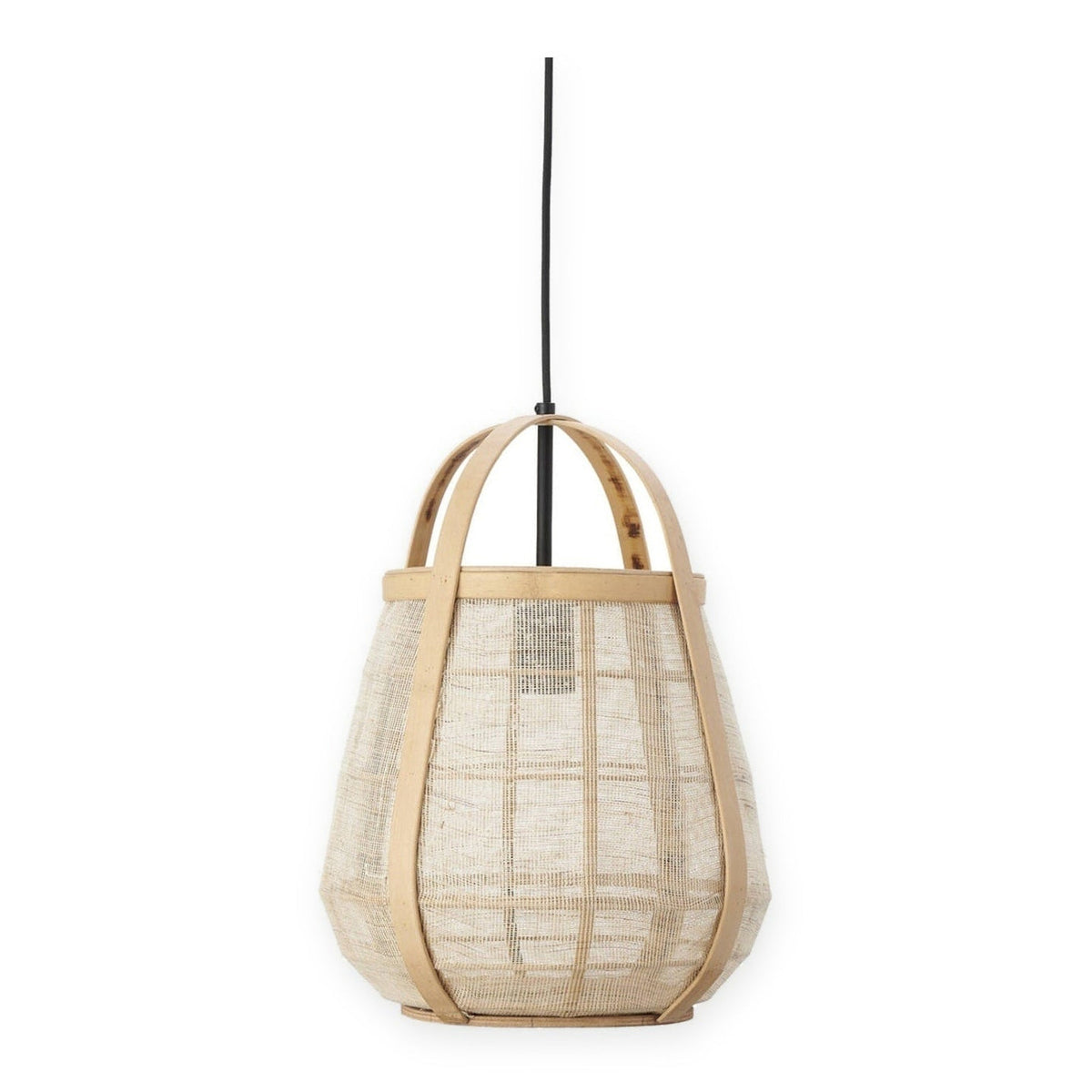Jacinto Natural Bamboo Pendant Light 32cm
