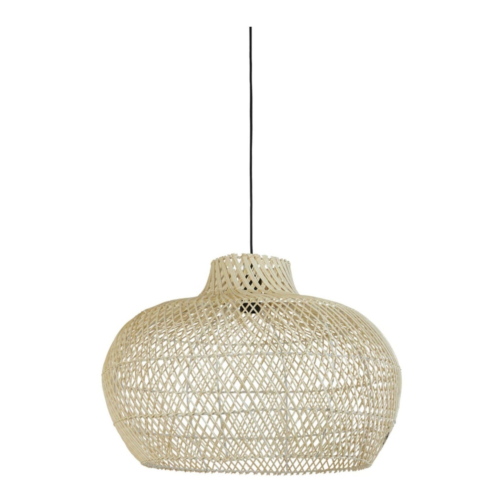Charita Natural Rattan Pendant Light 60cm