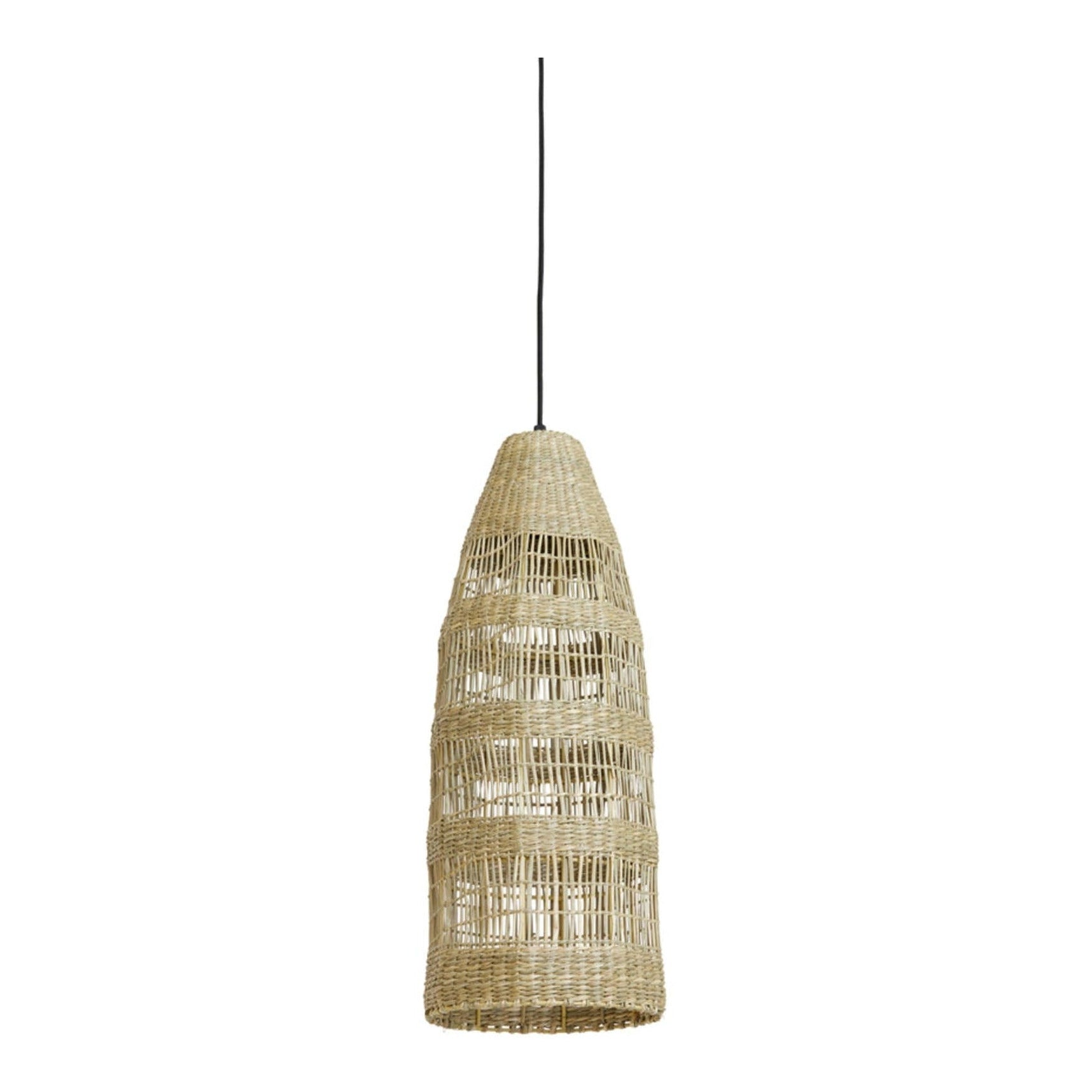Latika Natural Seagrass Pendant Light 42cm