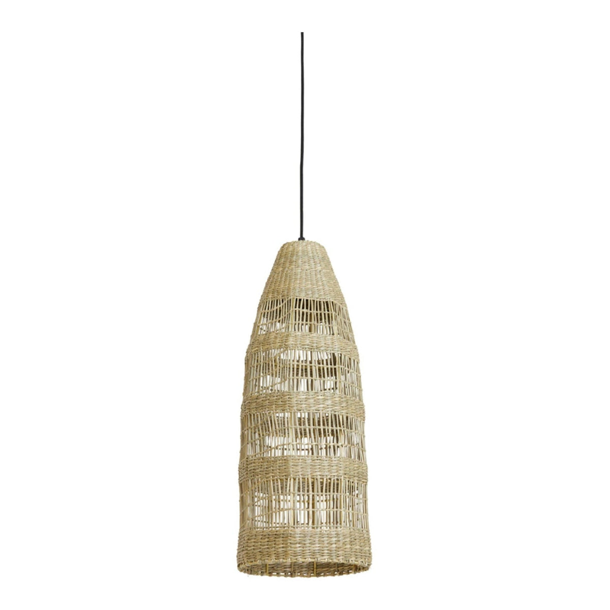 Latika Natural Seagrass Pendant Light 42cm
