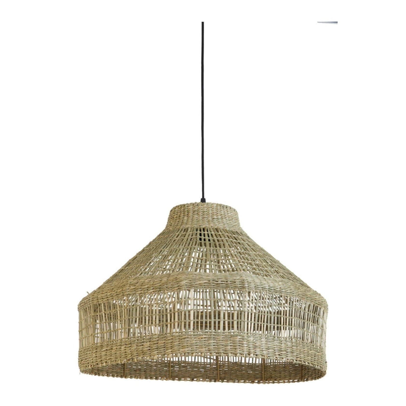 Latika Natural Seagrass Pendant Light 55cm